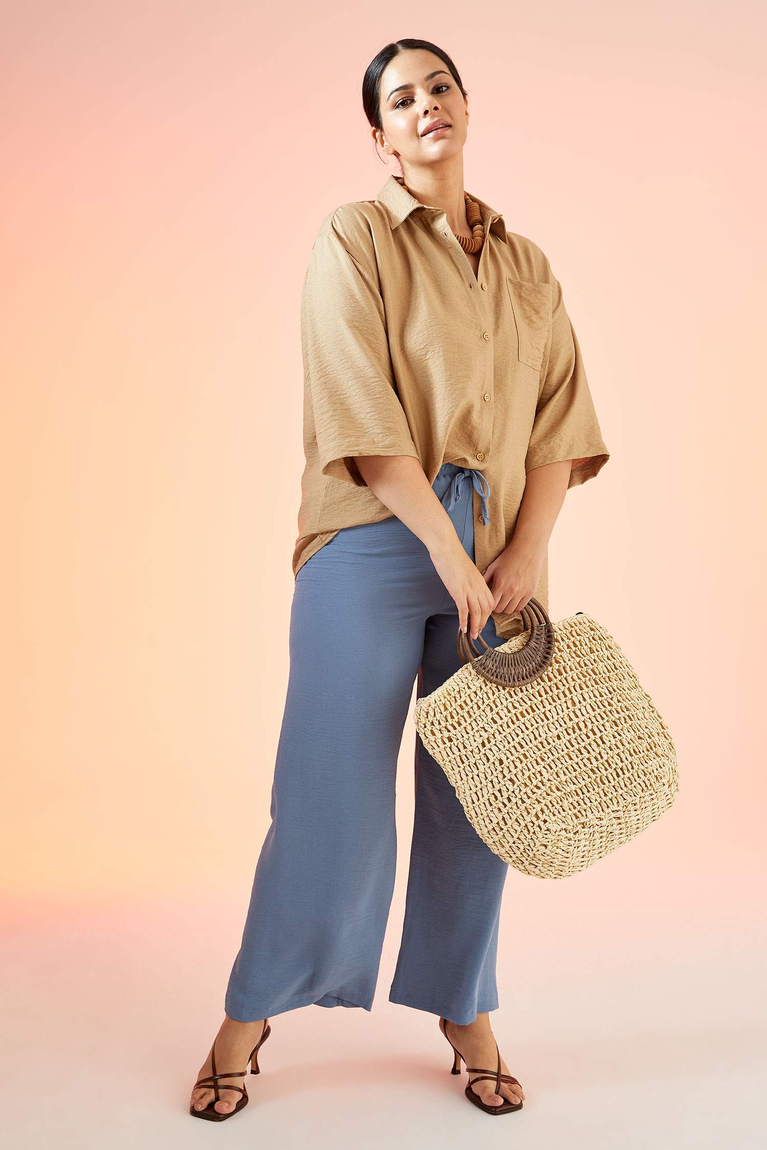 Basic Relax Fit Pantolon