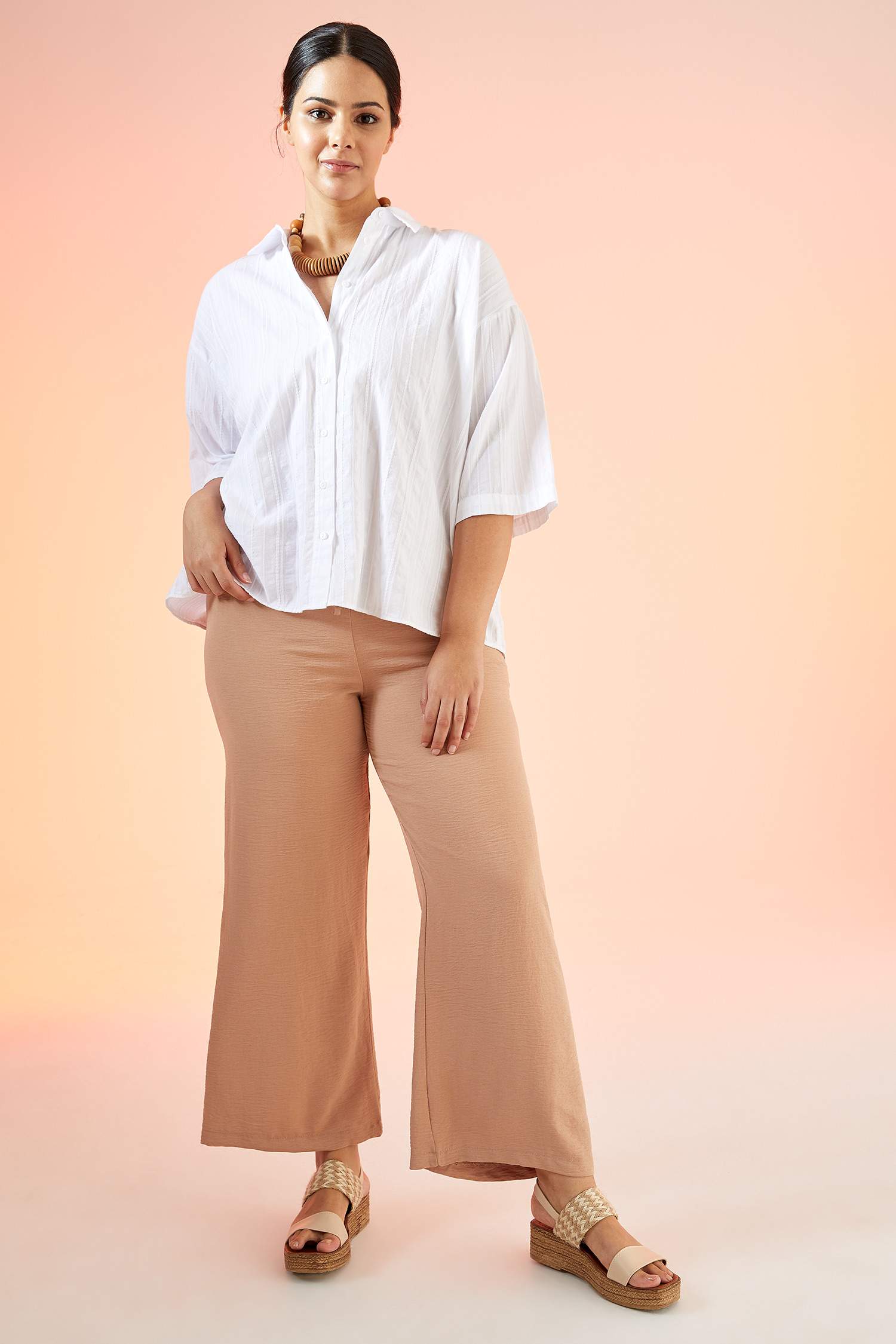 Basic Relax Fit Büyük Beden Pantolon