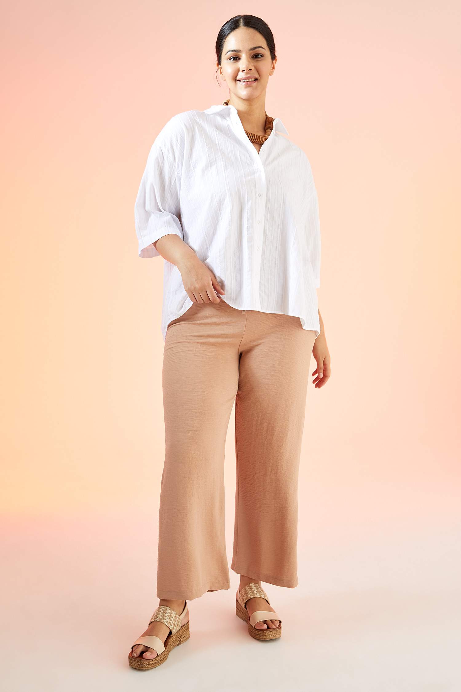 Basic Relax Fit Büyük Beden Pantolon