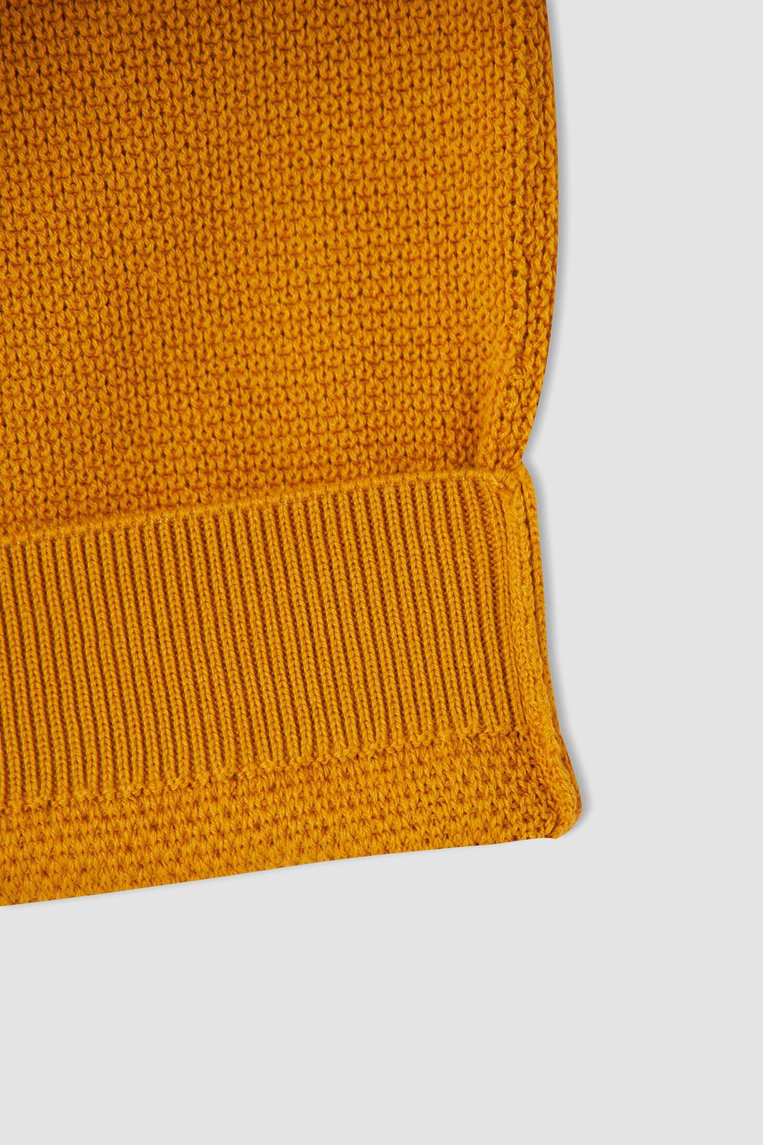 Erkek Çocuk Slim Fit Bisiklet Yaka Triko Kazak