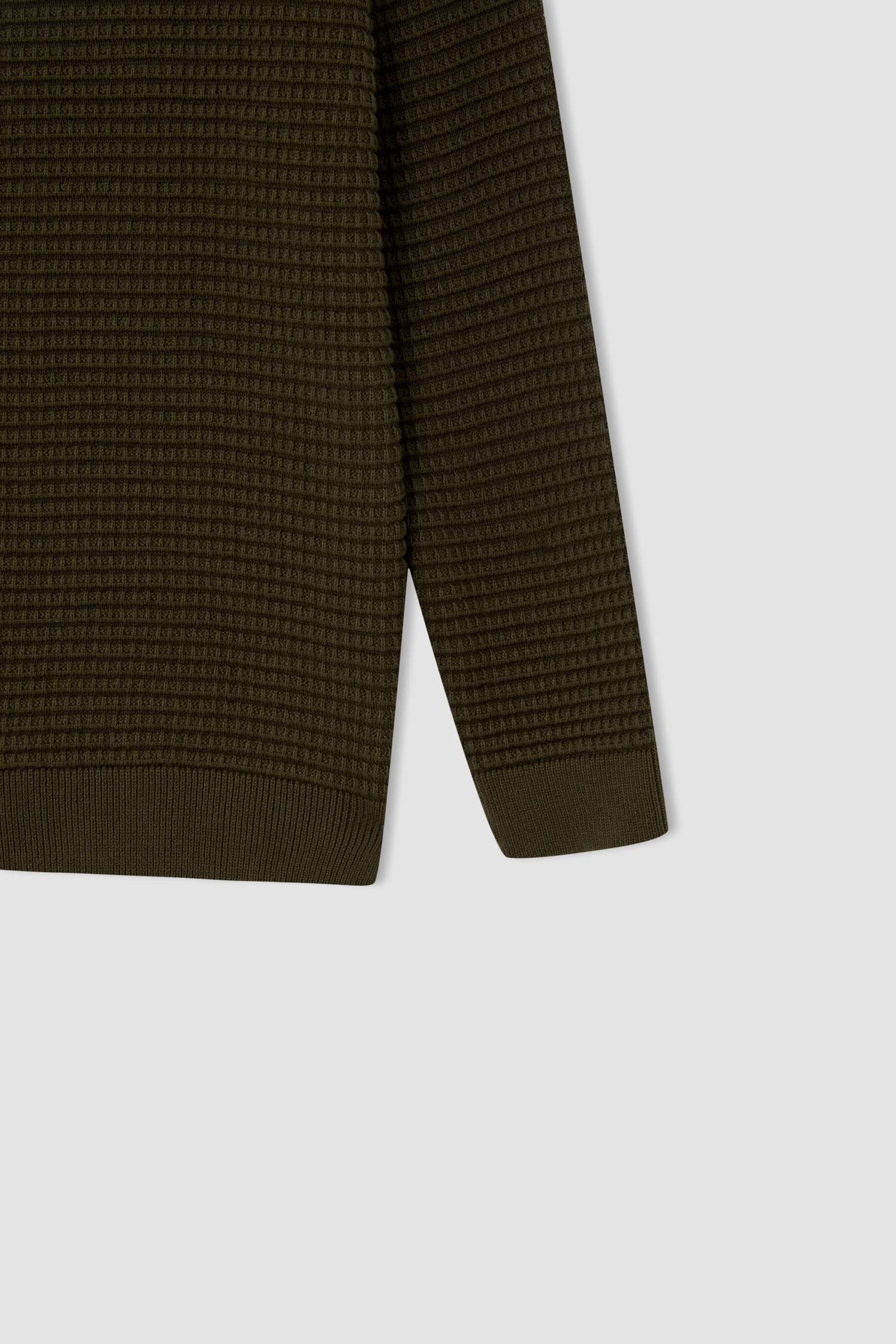 Erkek Çocuk Regular Fit Bisiklet Yaka Triko Kazak