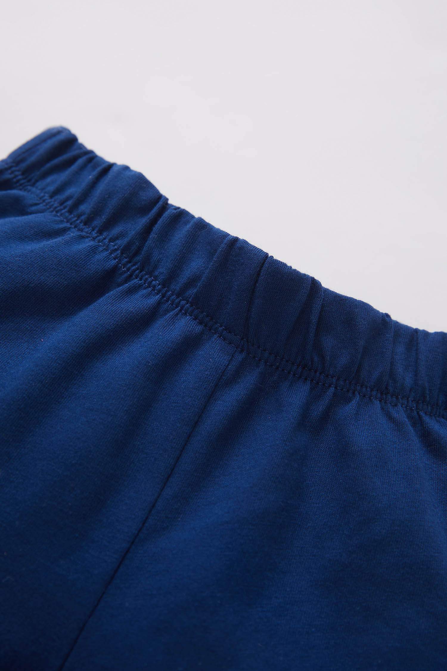Erkek Bebek Baskılı Kısa Kollu Pijama Takımı