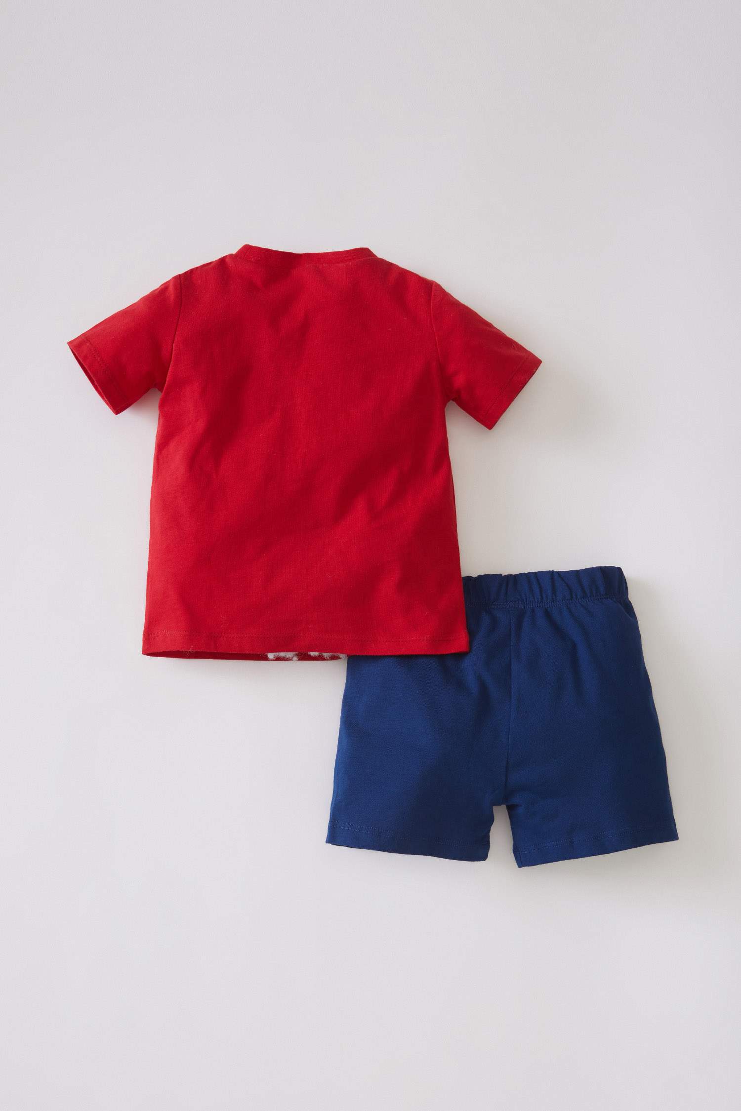 Erkek Bebek Baskılı Kısa Kollu Pijama Takımı