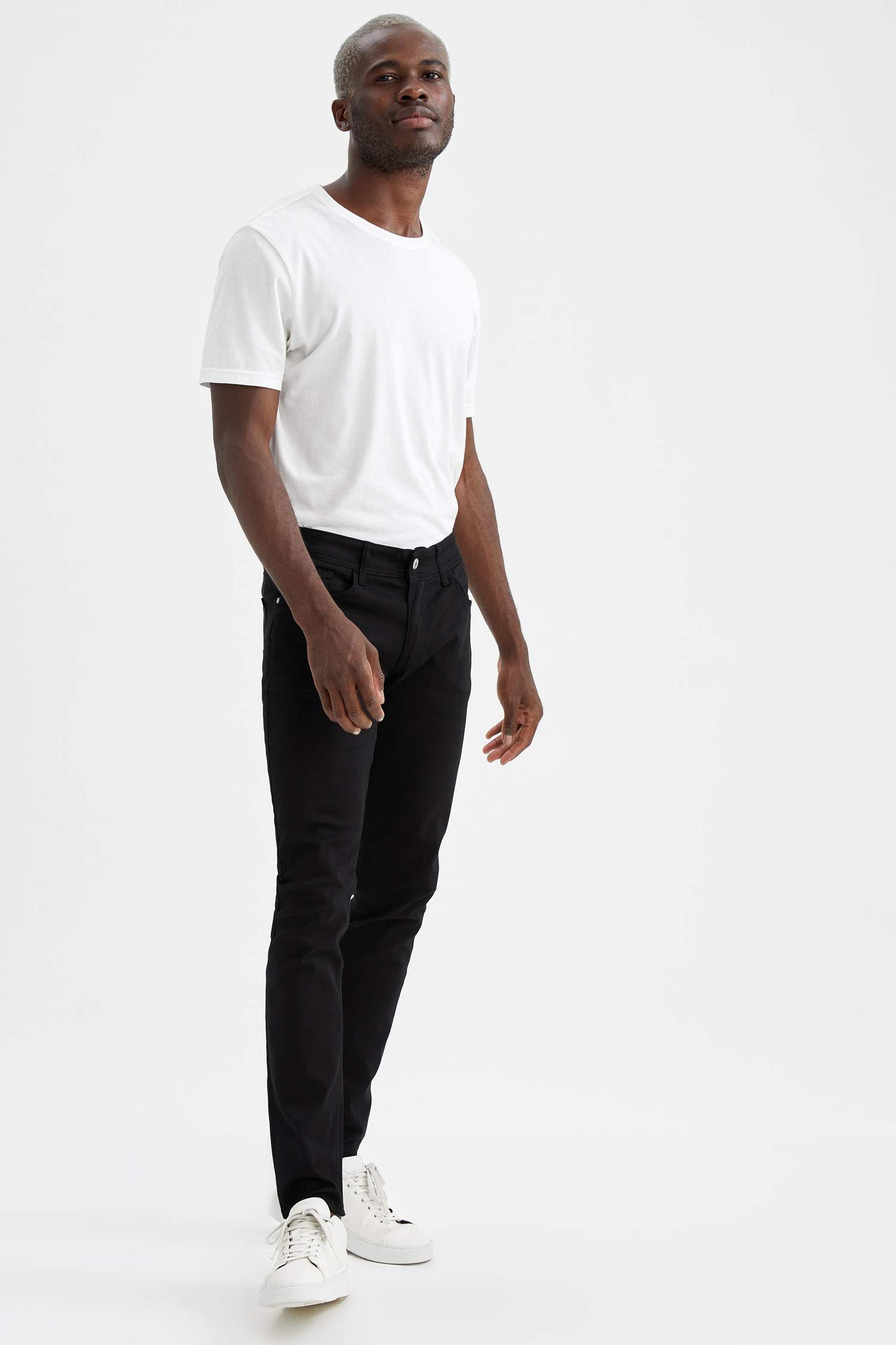 Slim Fit Basic Chino Pantolon
