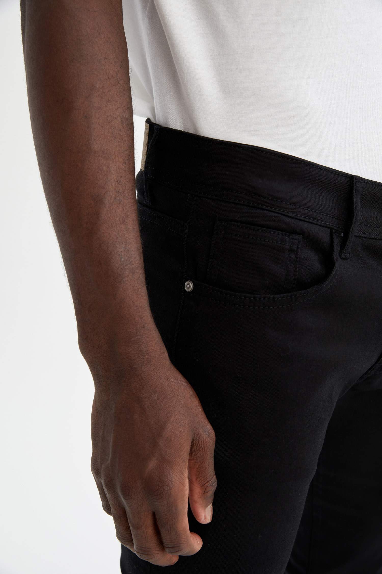 Slim Fit Basic Chino Pantolon