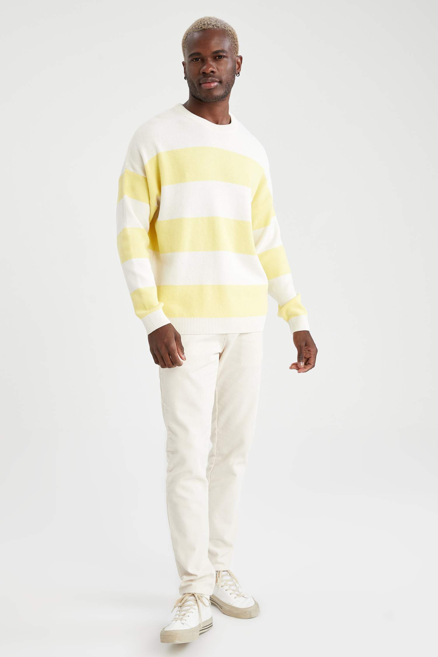 Regular Fit Kadife Pantolon
