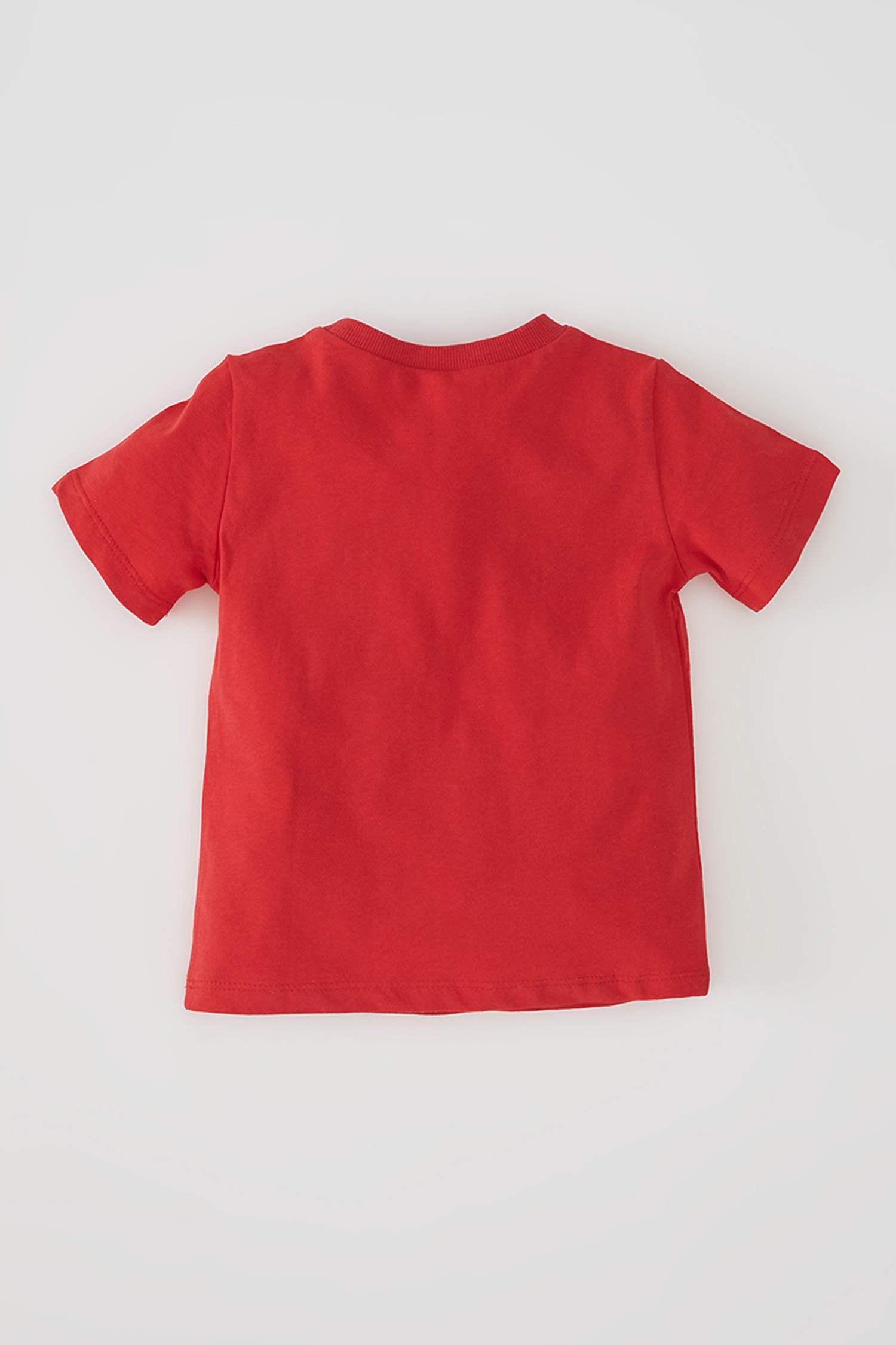 Unisex Slogan Baskılı Kısa Kollu Pamuklu Tişört