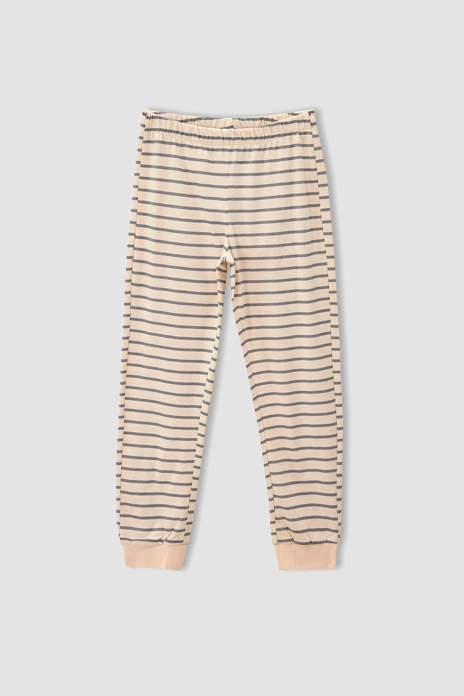 Kız Çocuk Basılı Uzun Kollu Pijama Takımı