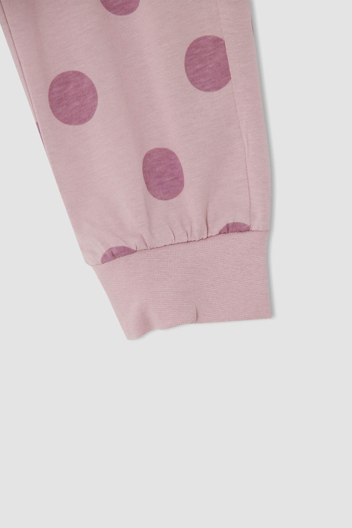 Kız Çocuk Desenli Uzun Kollu Pijama Takımı