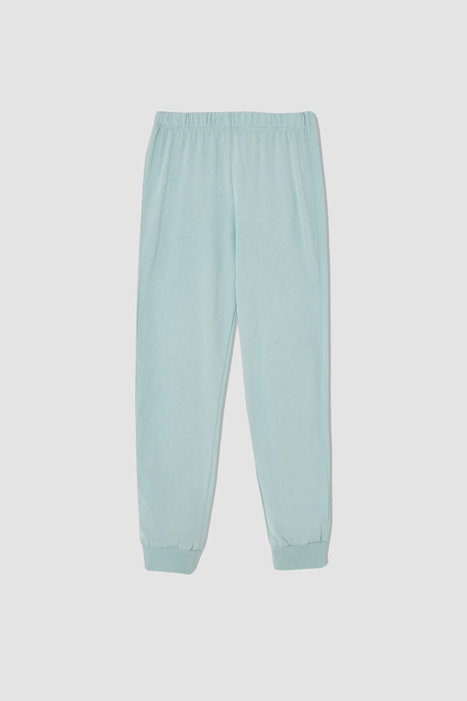 Kız Çocuk Ayıcık Baskılı Uzun Kollu Pijama Takımı