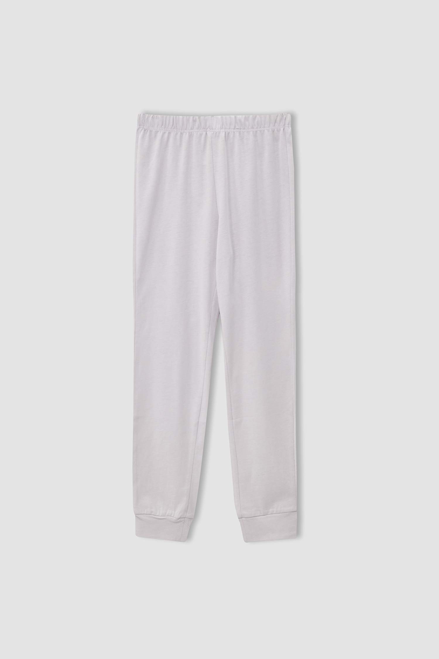 Kız Çocuk Baskılı Uzun Kollu Pijama Takımı