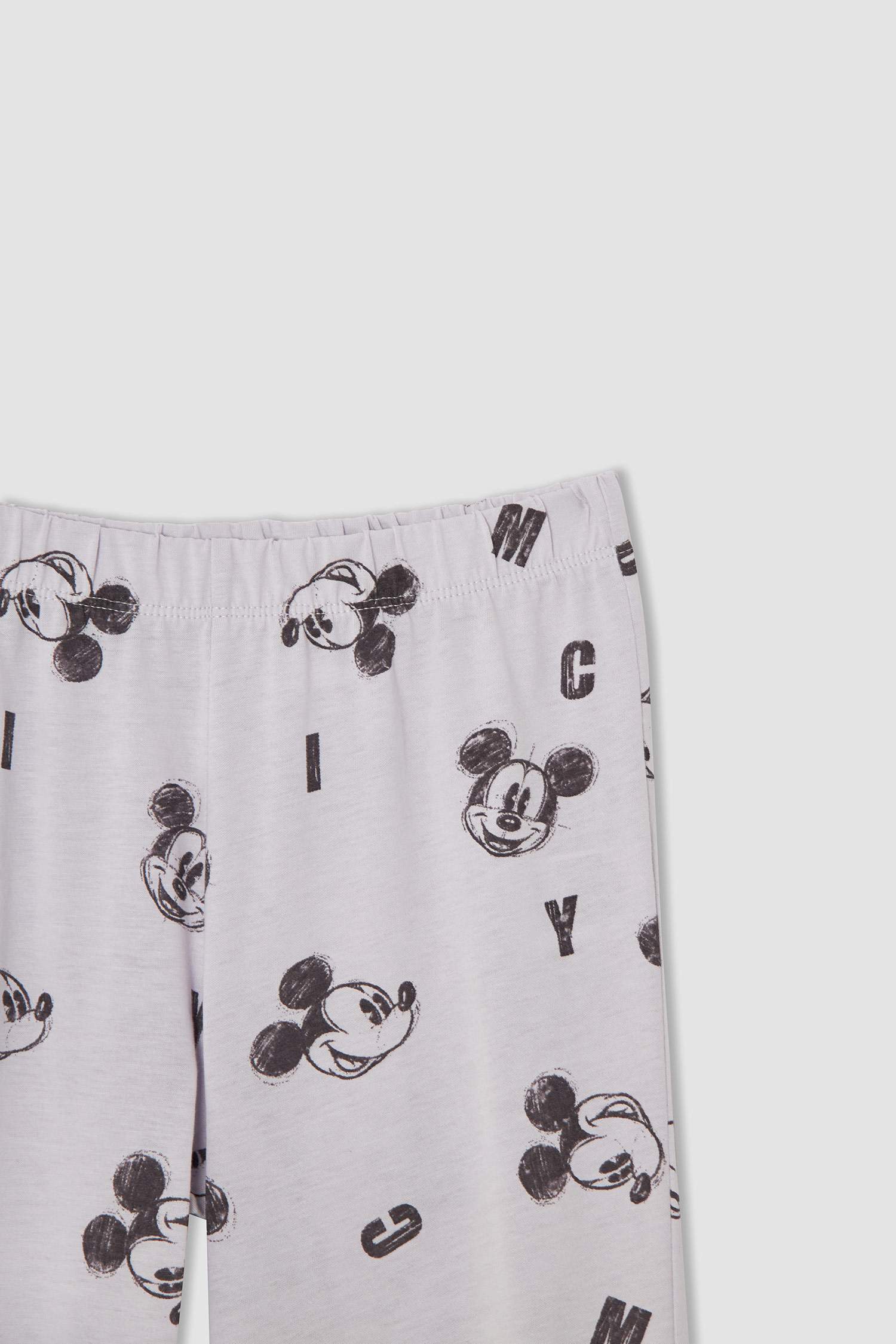 Kız Çocuk Minnie Mouse Lisanslı Uzun Kollu Pijama Takımı