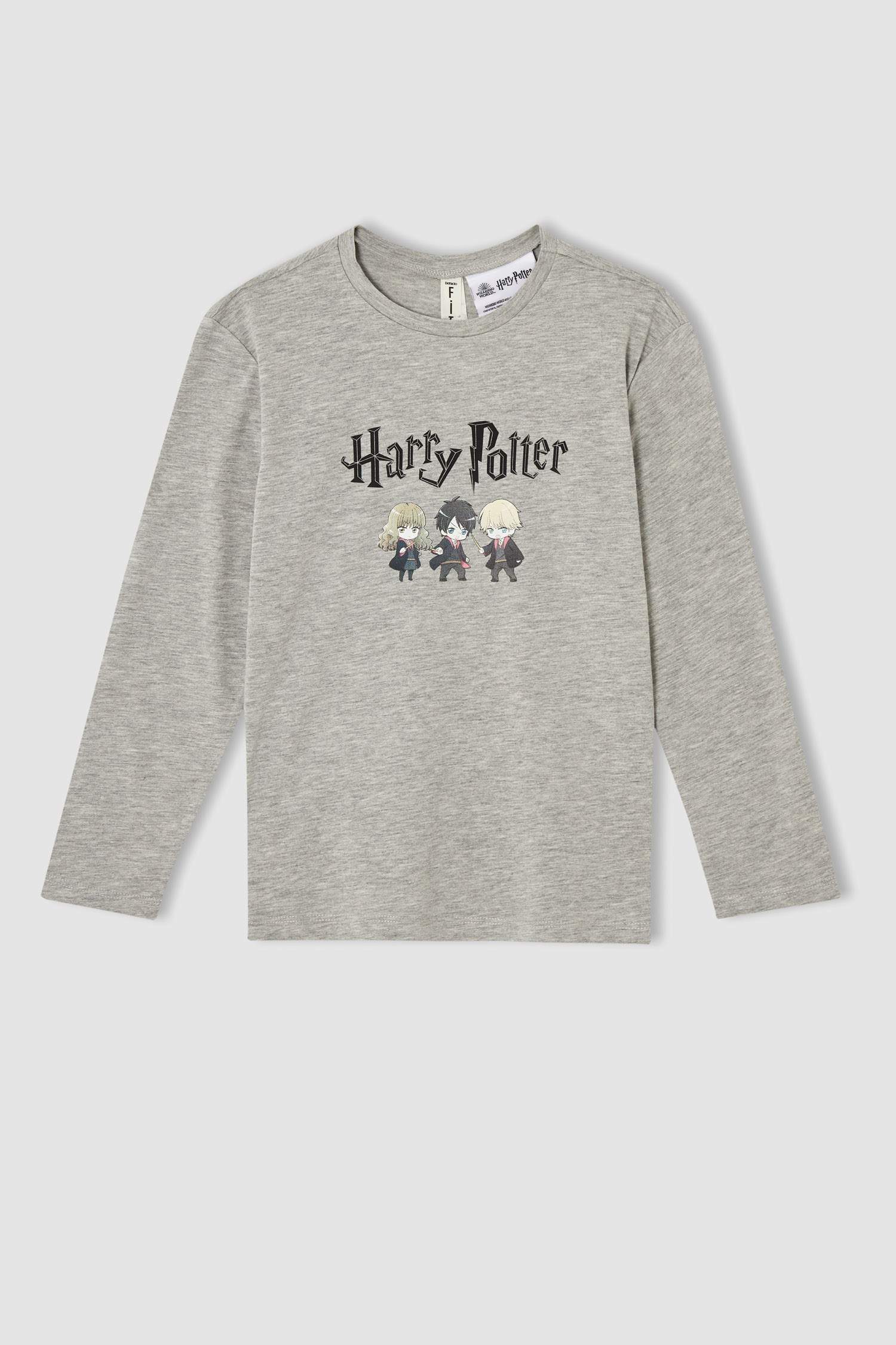 Kız Çocuk Harry Potter Lisanslı Uzun Kollu Pijama Takımı