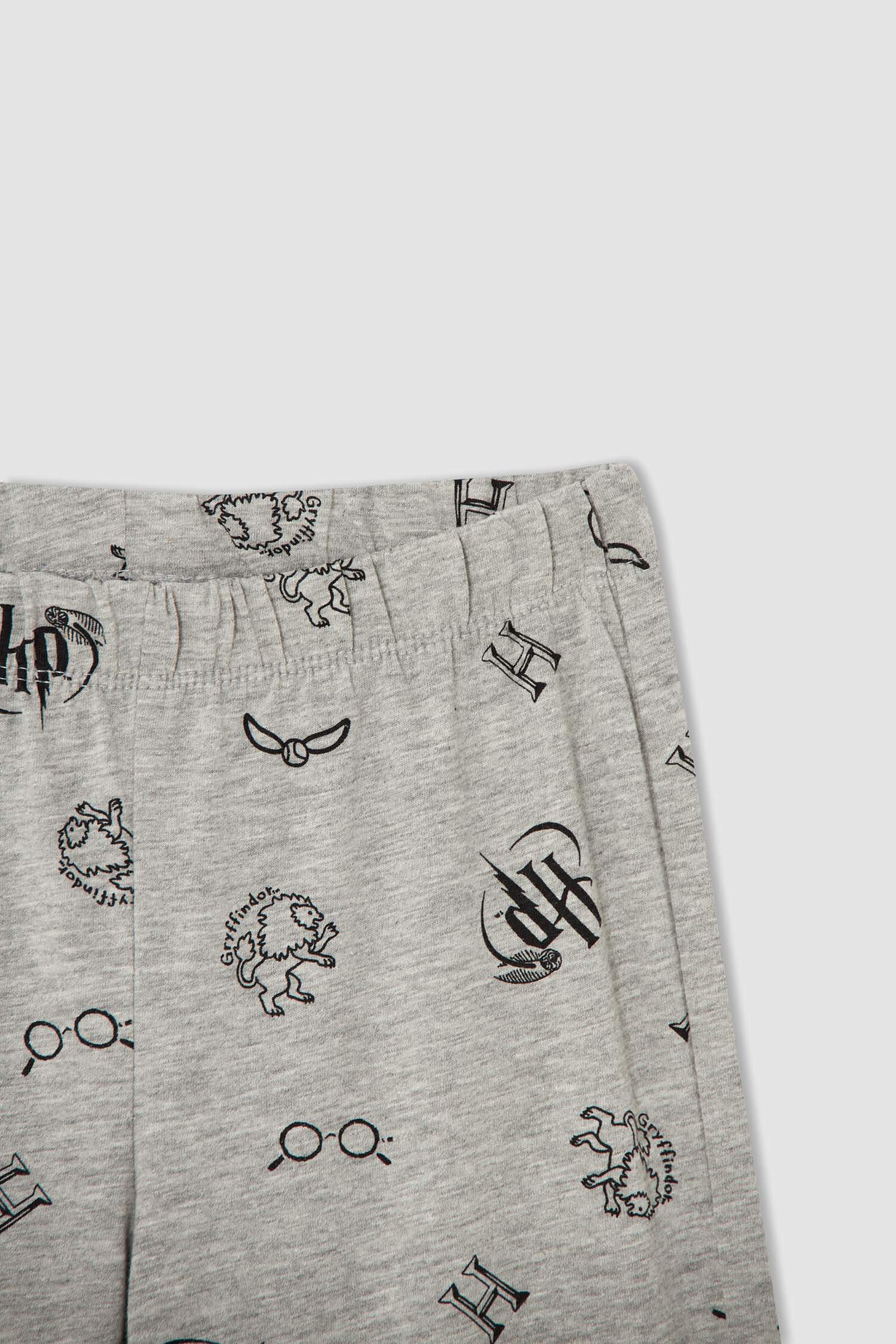 Kız Çocuk Harry Potter Lisanslı Uzun Kollu Pijama Takımı