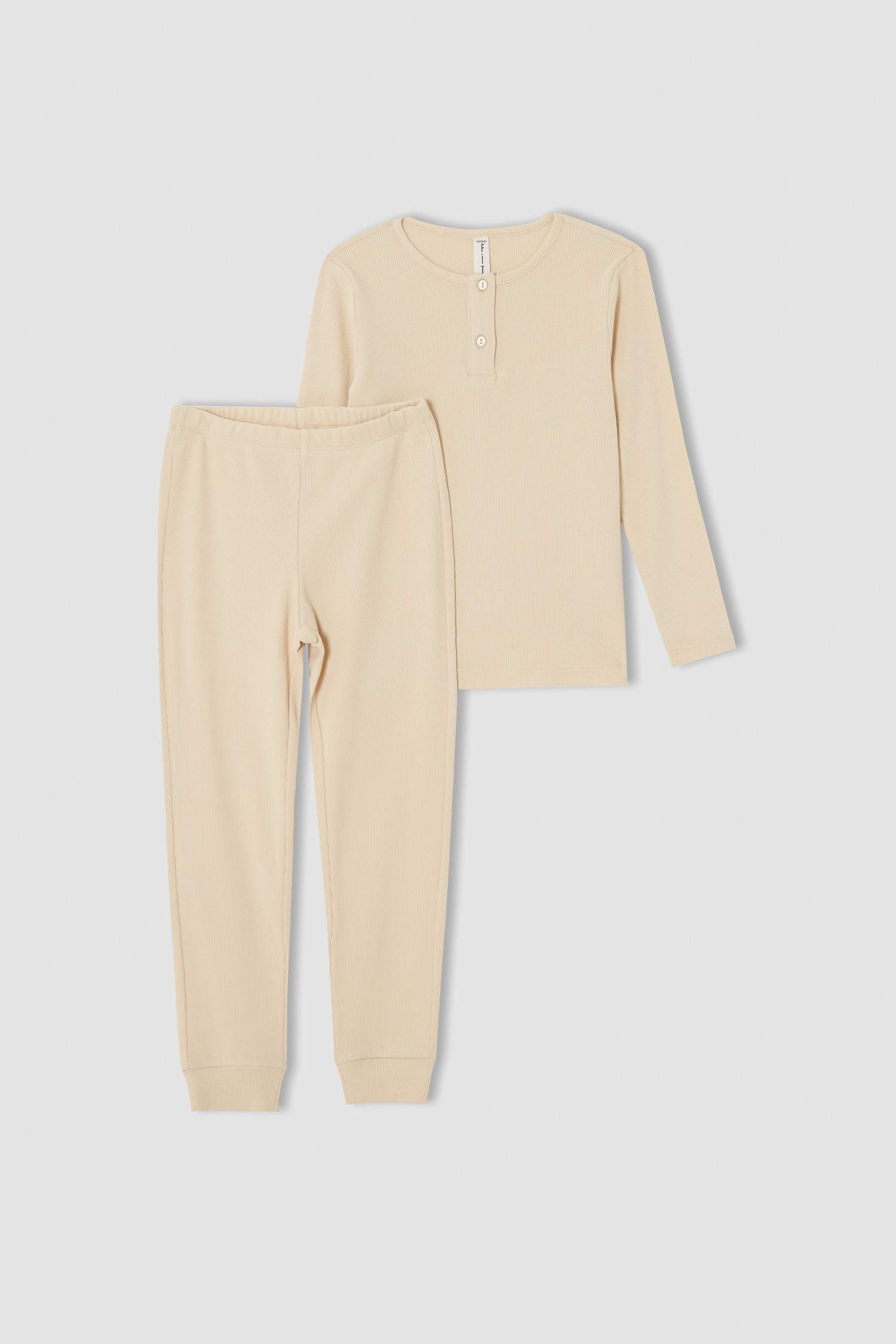 Kız Çocuk Regular Uzun Kollu Pijama Takımı