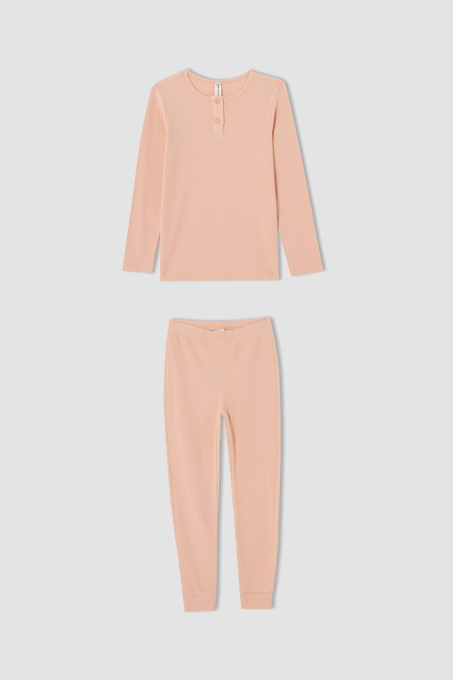 Kız Çocuk Regular Uzun Kollu Pijama Takımı