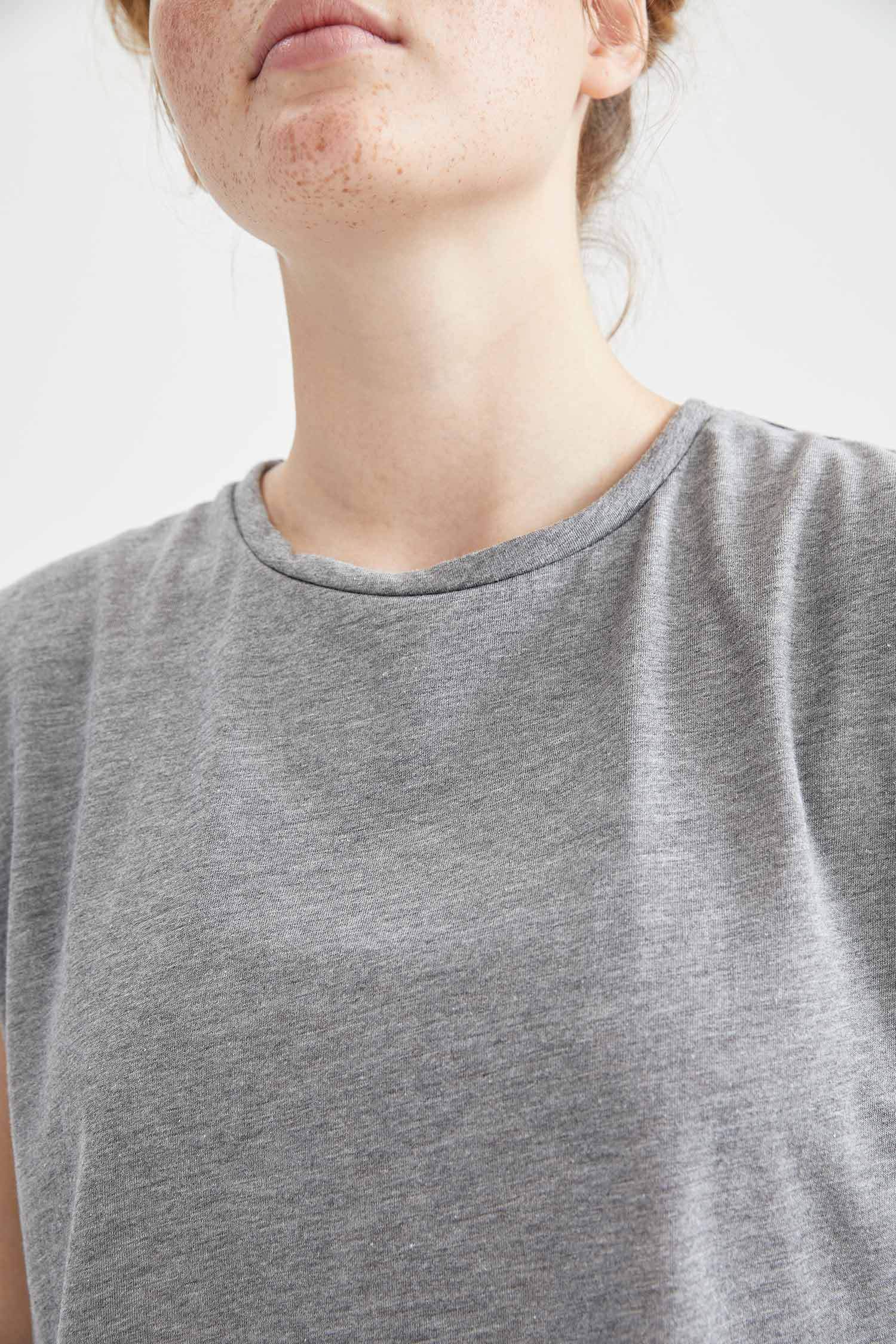 Coool V Yaka Oversize Fit Crop Atlet