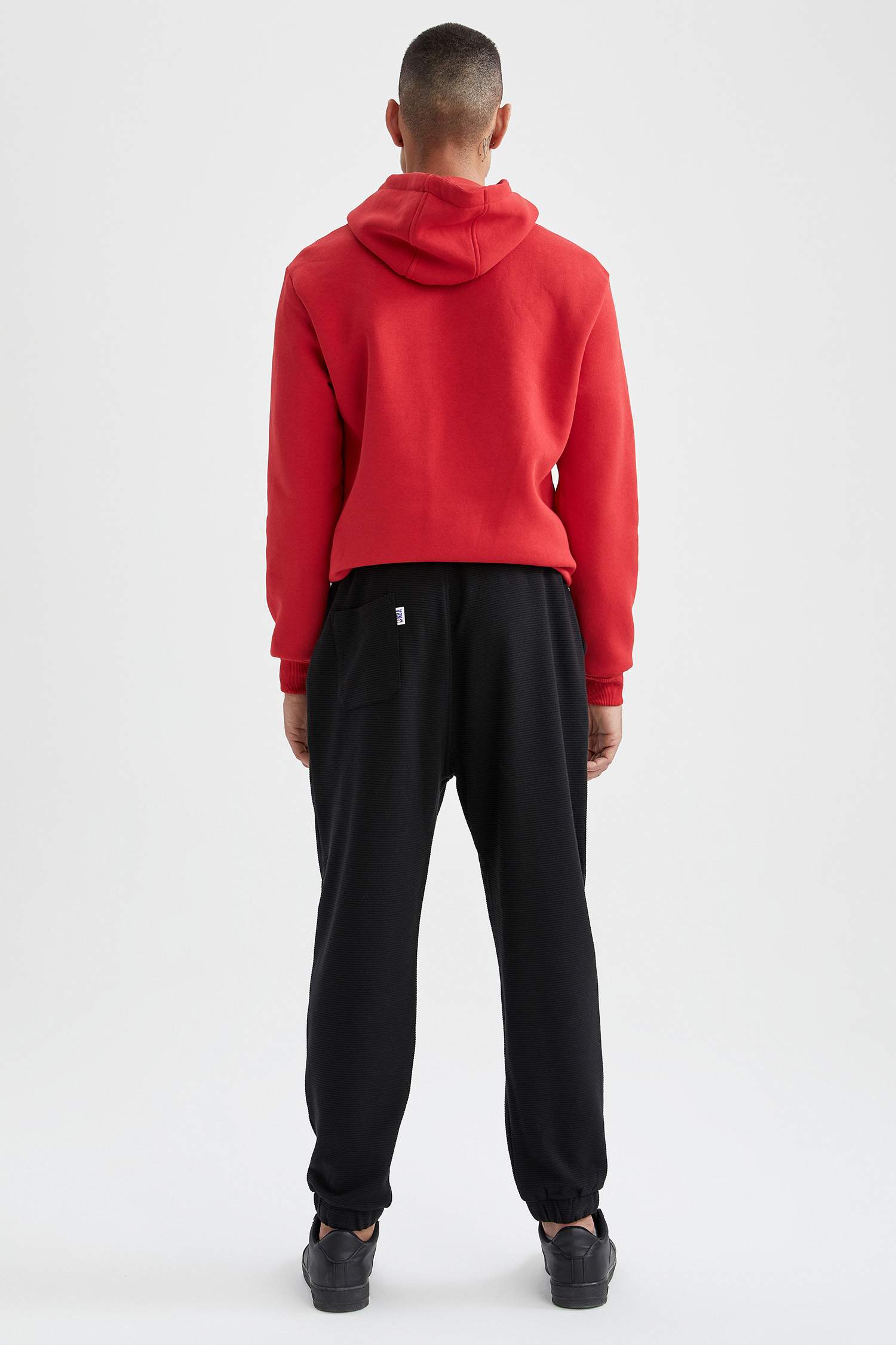 NBA Lisanslı Oversize Fit Chicago Bulls Baskılı Jogger Eşofman Altı