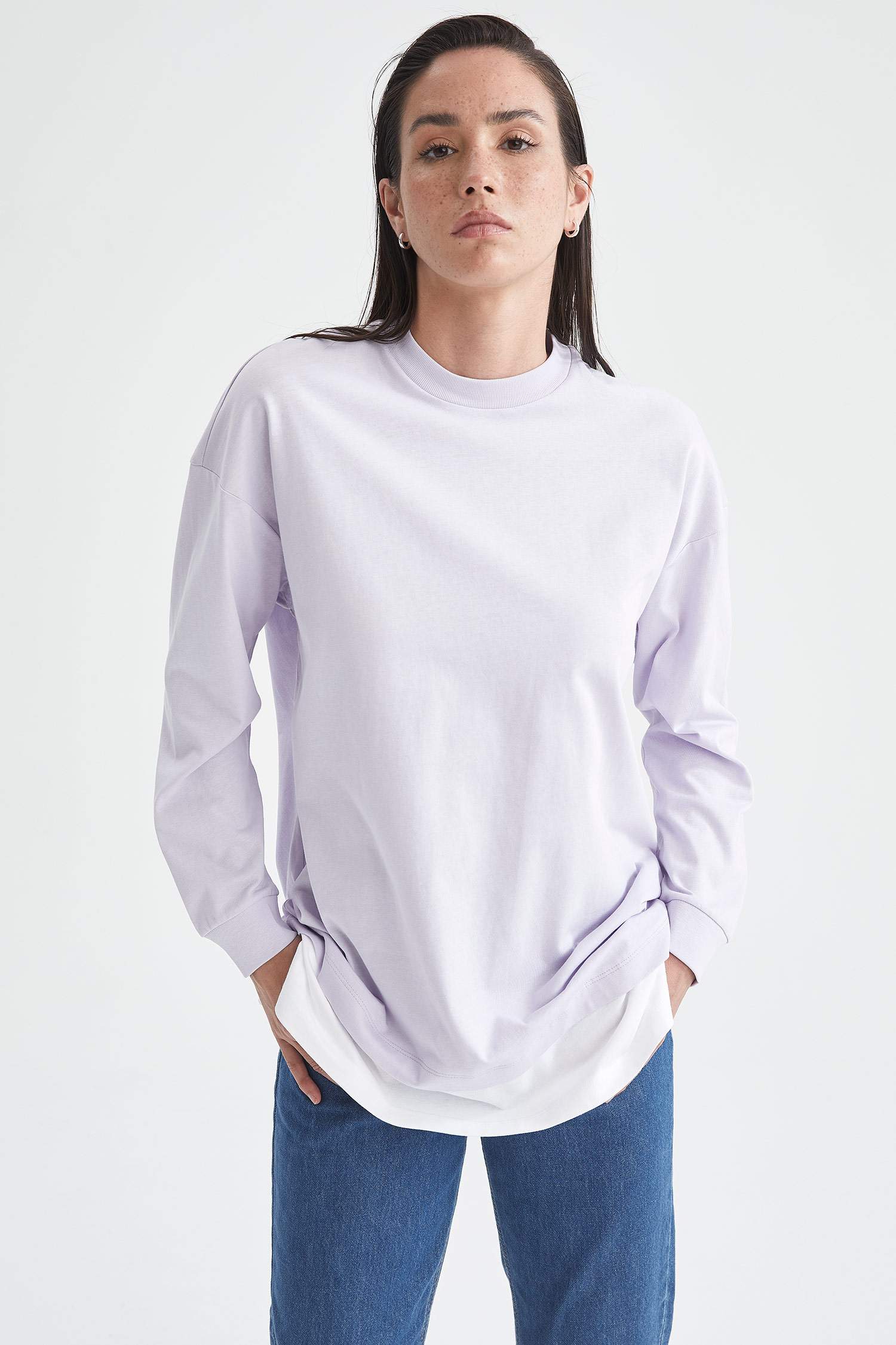 Regular Fit Sweat Tunik