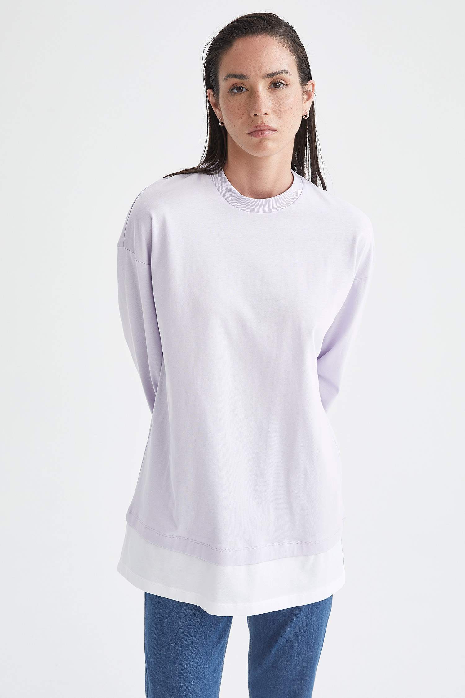 Regular Fit Sweat Tunik