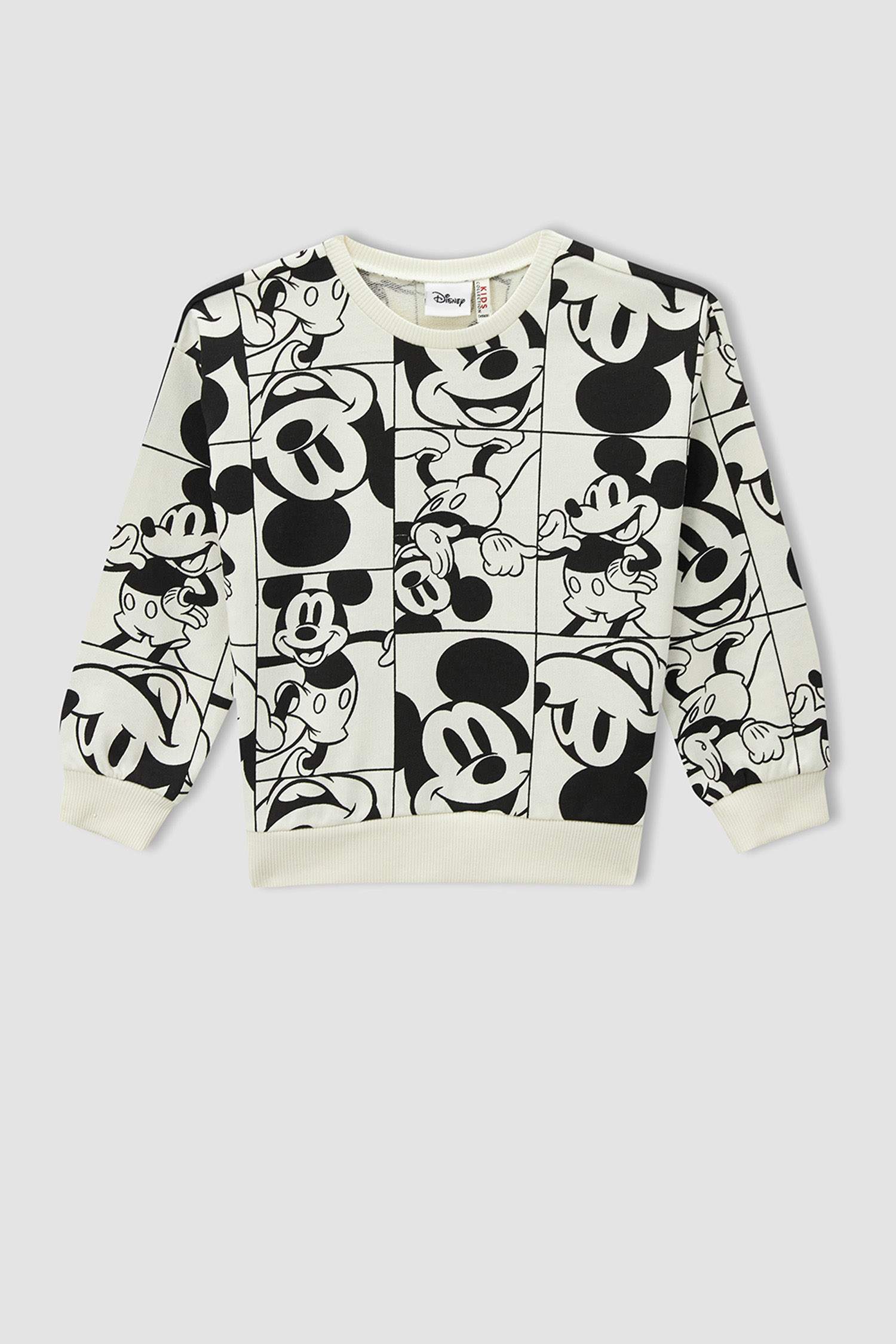 Kız Çocuk Minnie Mouse Lisanslı Relax Fit Sweatshirt