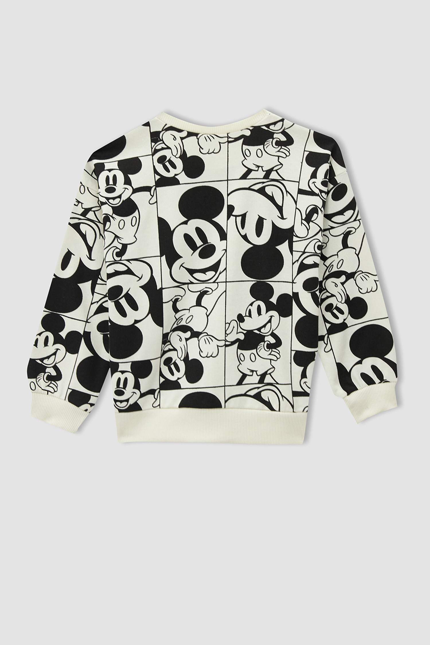 Kız Çocuk Minnie Mouse Lisanslı Relax Fit Sweatshirt