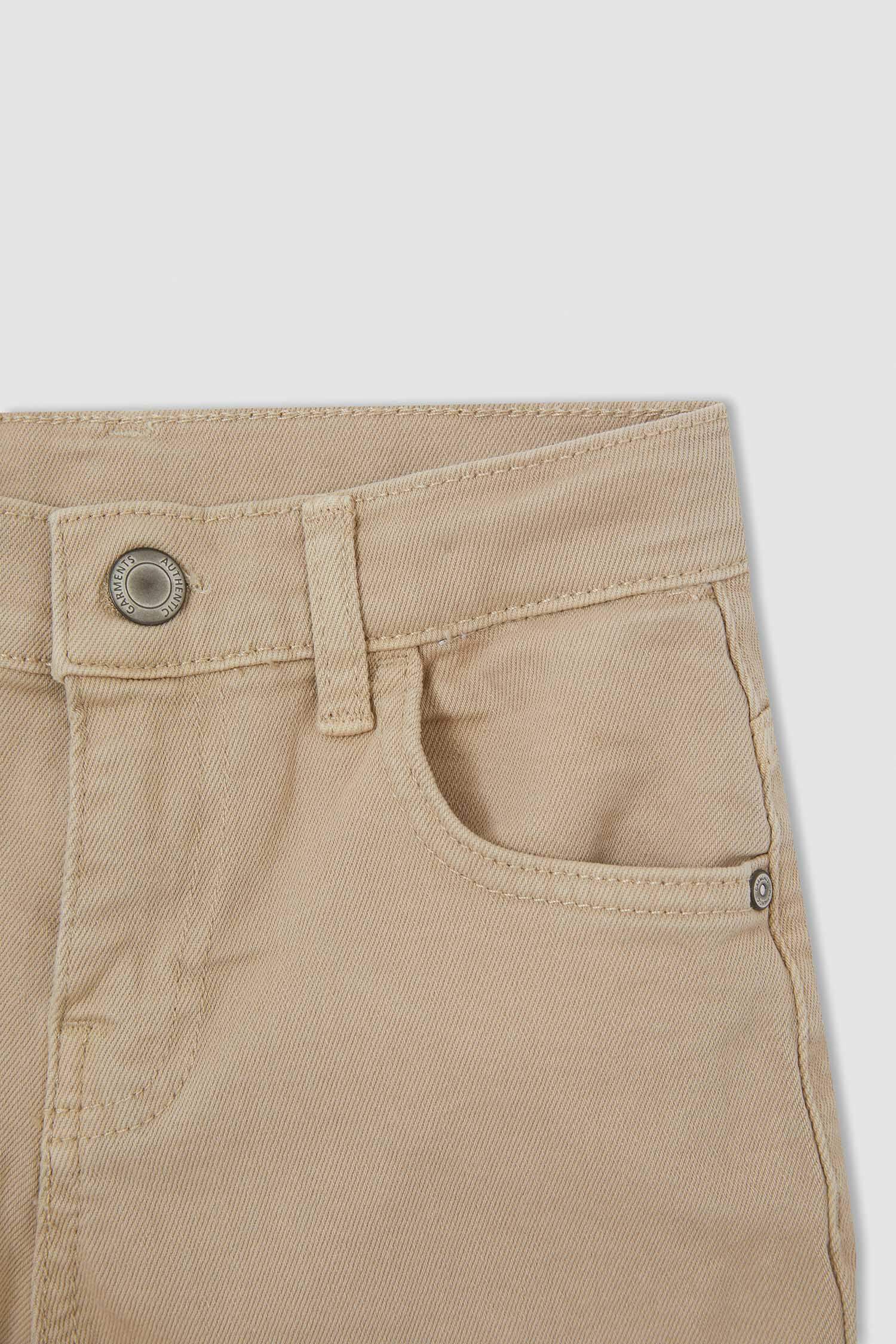 Erkek Çocuk Regular Fit Jean Bermuda Şort
