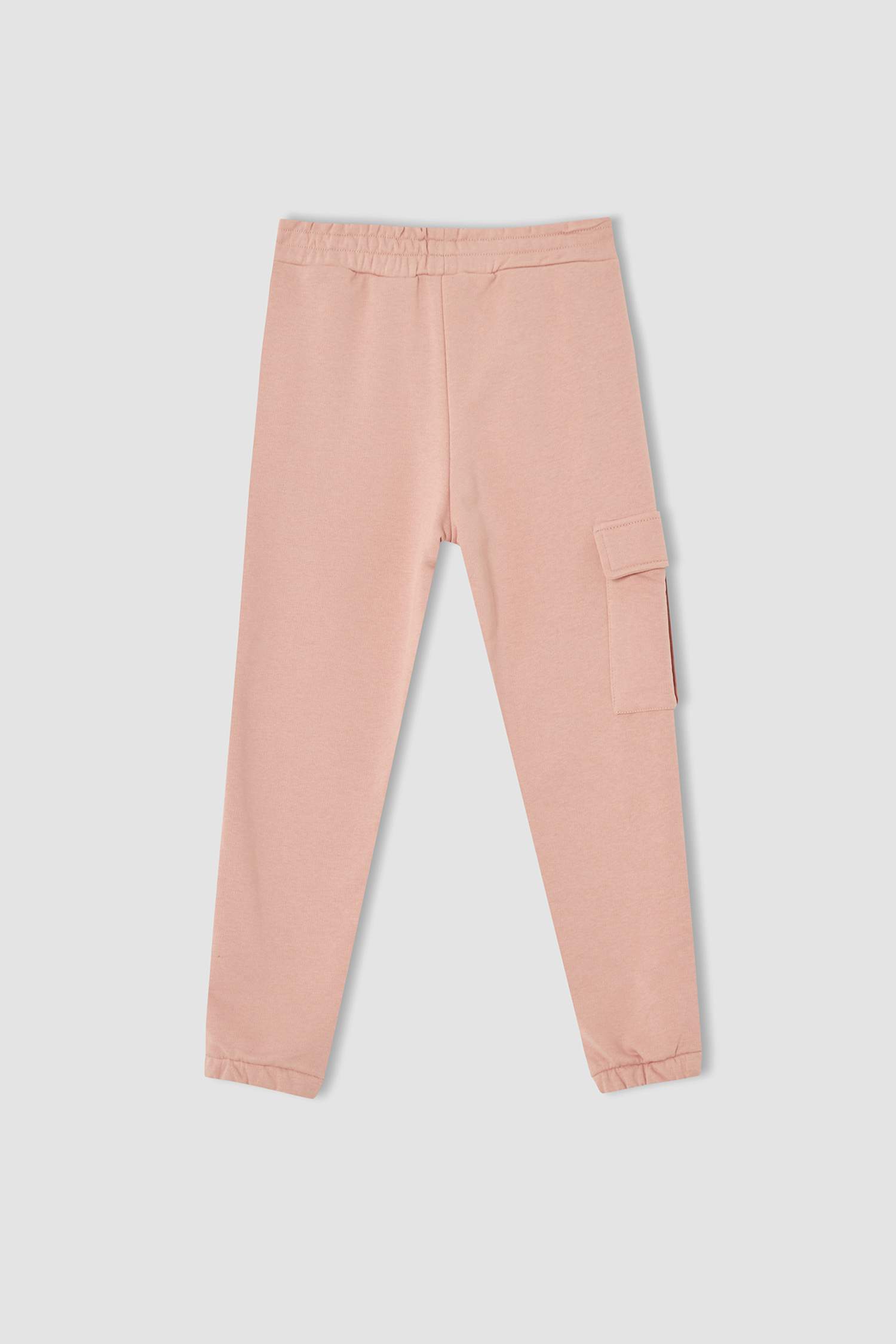 Kız Çocuk Relax Fit Kargo Cepli Jogger Eşofman Alt
