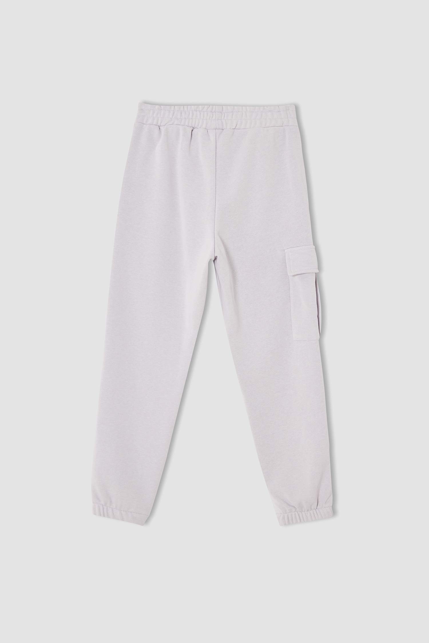 Kız Çocuk Relax Fit Kargo Cepli Jogger Eşofman Alt