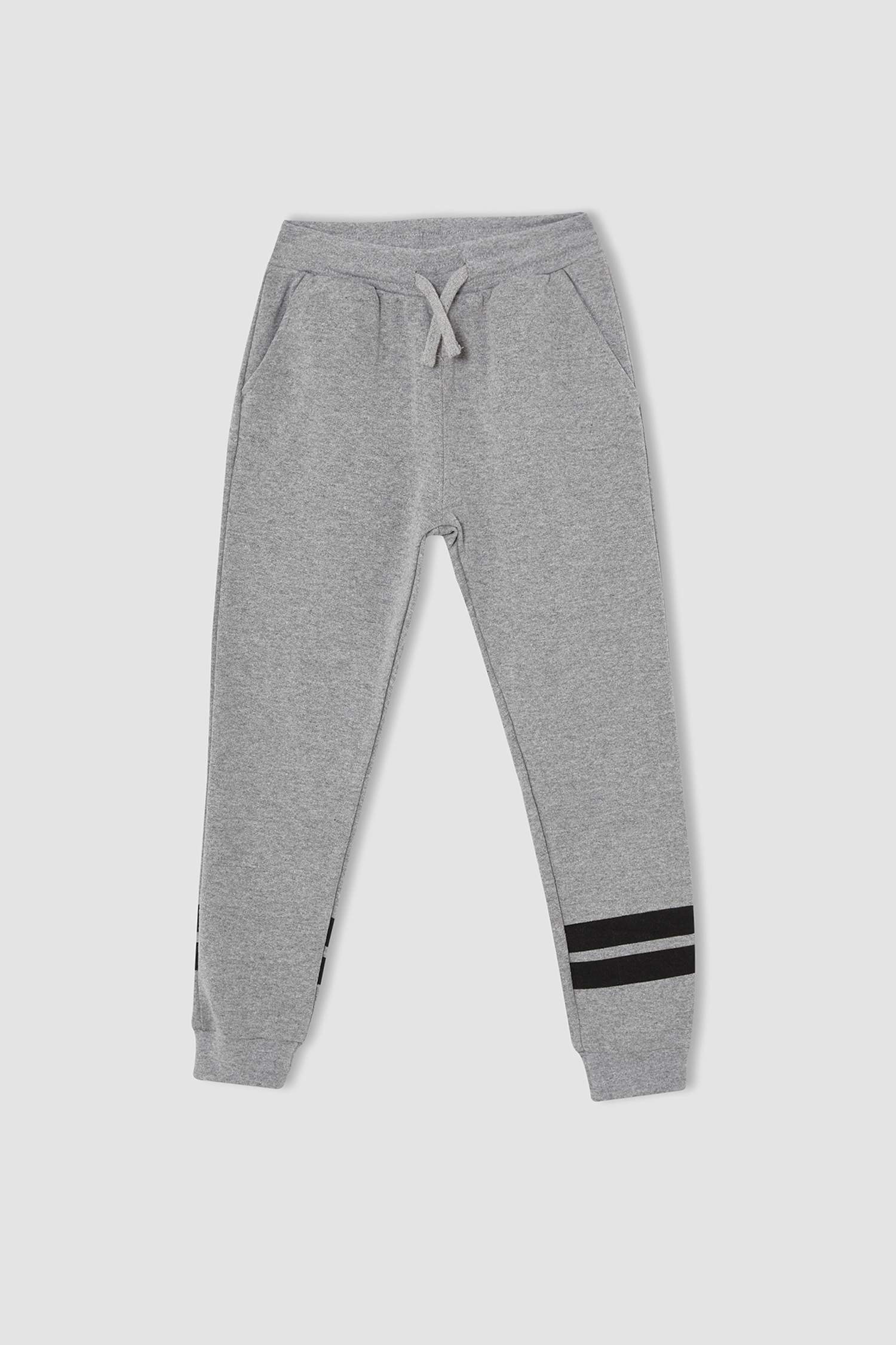Erkek Çocuk Slogan Baskılı Sweatshirt ve Jogger Eşofman Alt Takımı