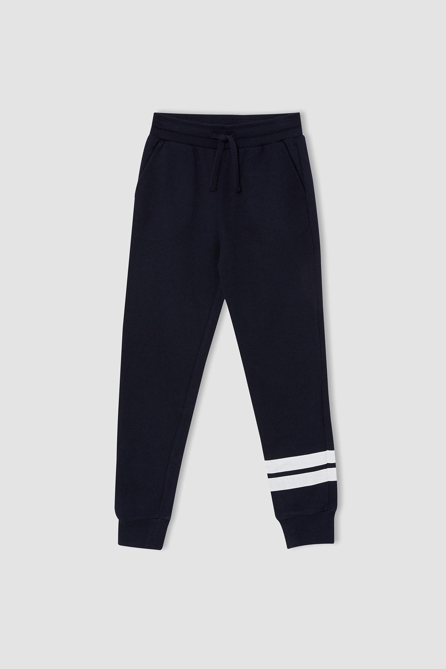 Erkek Çocuk Slogan Baskılı Sweatshirt ve Jogger Eşofman Alt Takımı