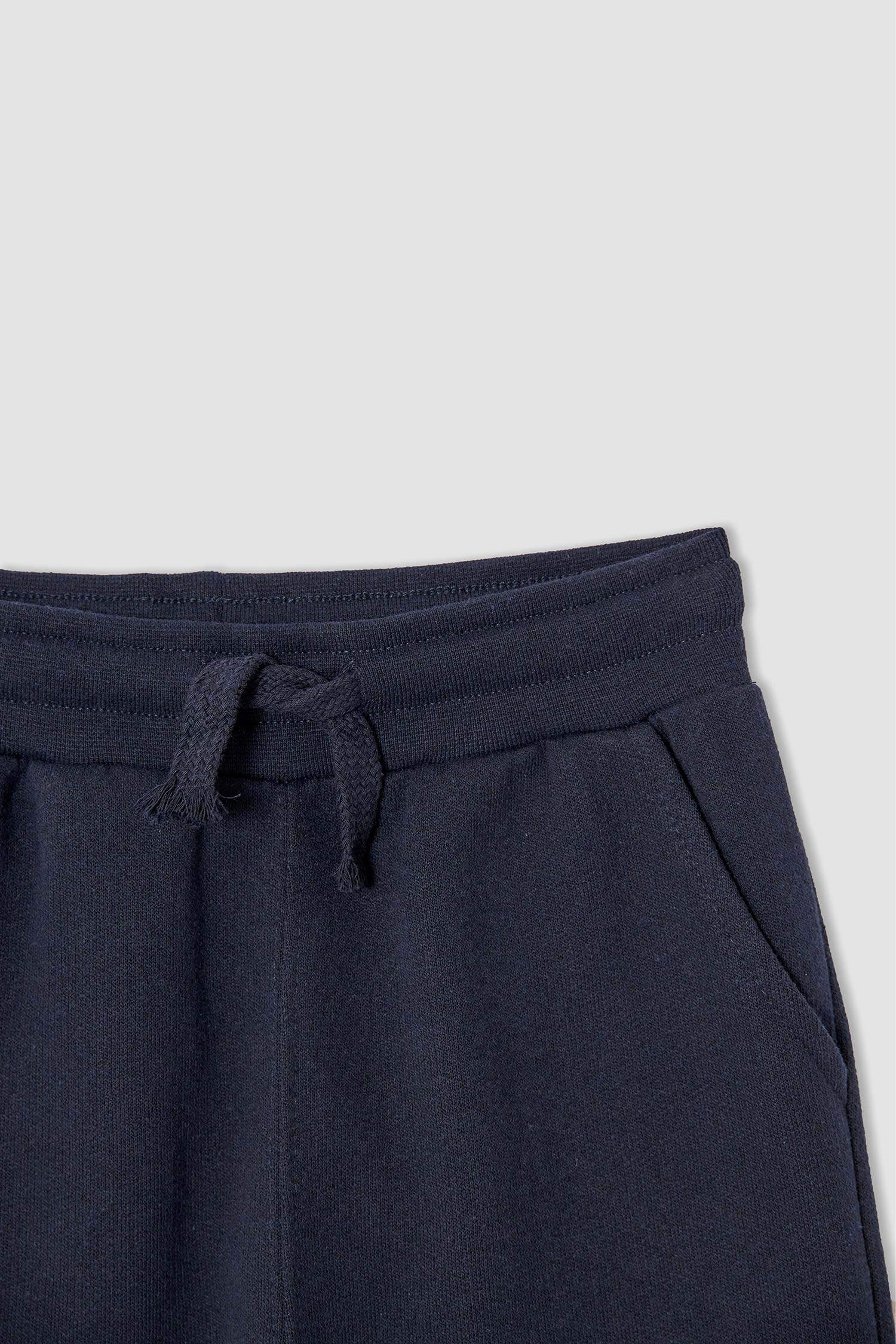 Erkek Çocuk Slogan Baskılı Sweatshirt ve Jogger Eşofman Alt Takımı