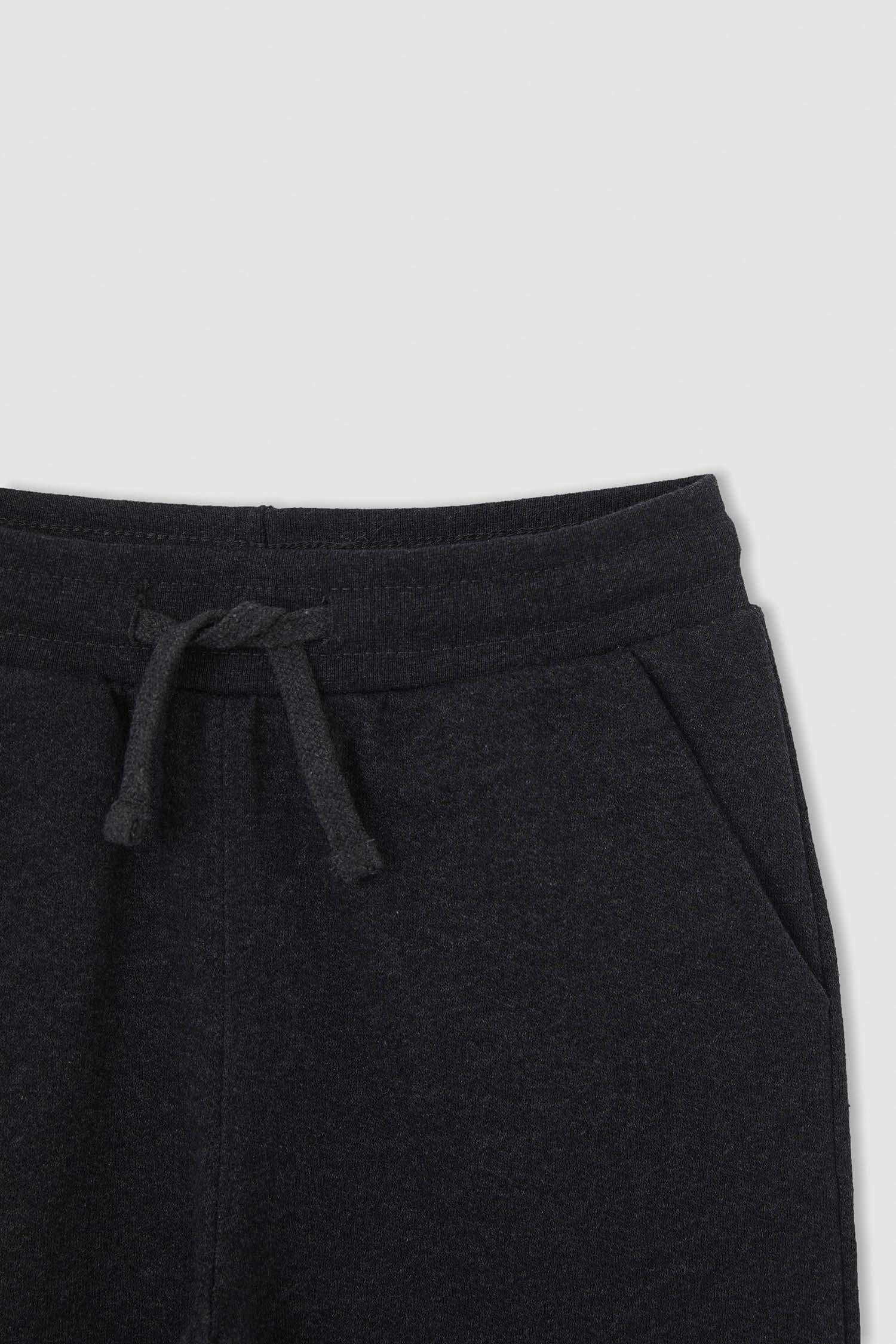 Erkek Çocuk Desenli Sweatshirt ve Jogger Eşofman Takımı