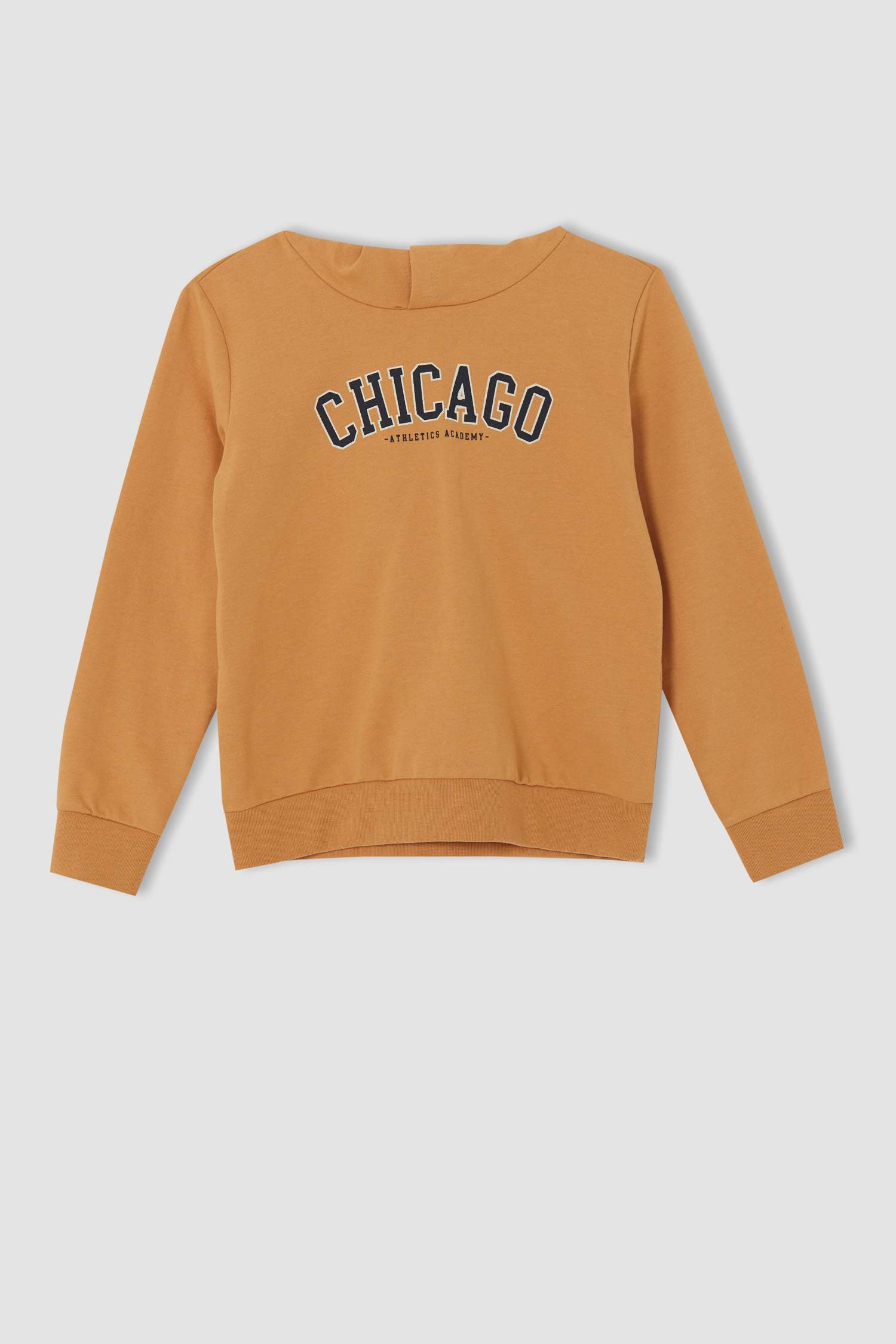 Erkek Çocuk Slogan Baskılı Sweatshirt ve Jogger Eşofman Alt Takımı