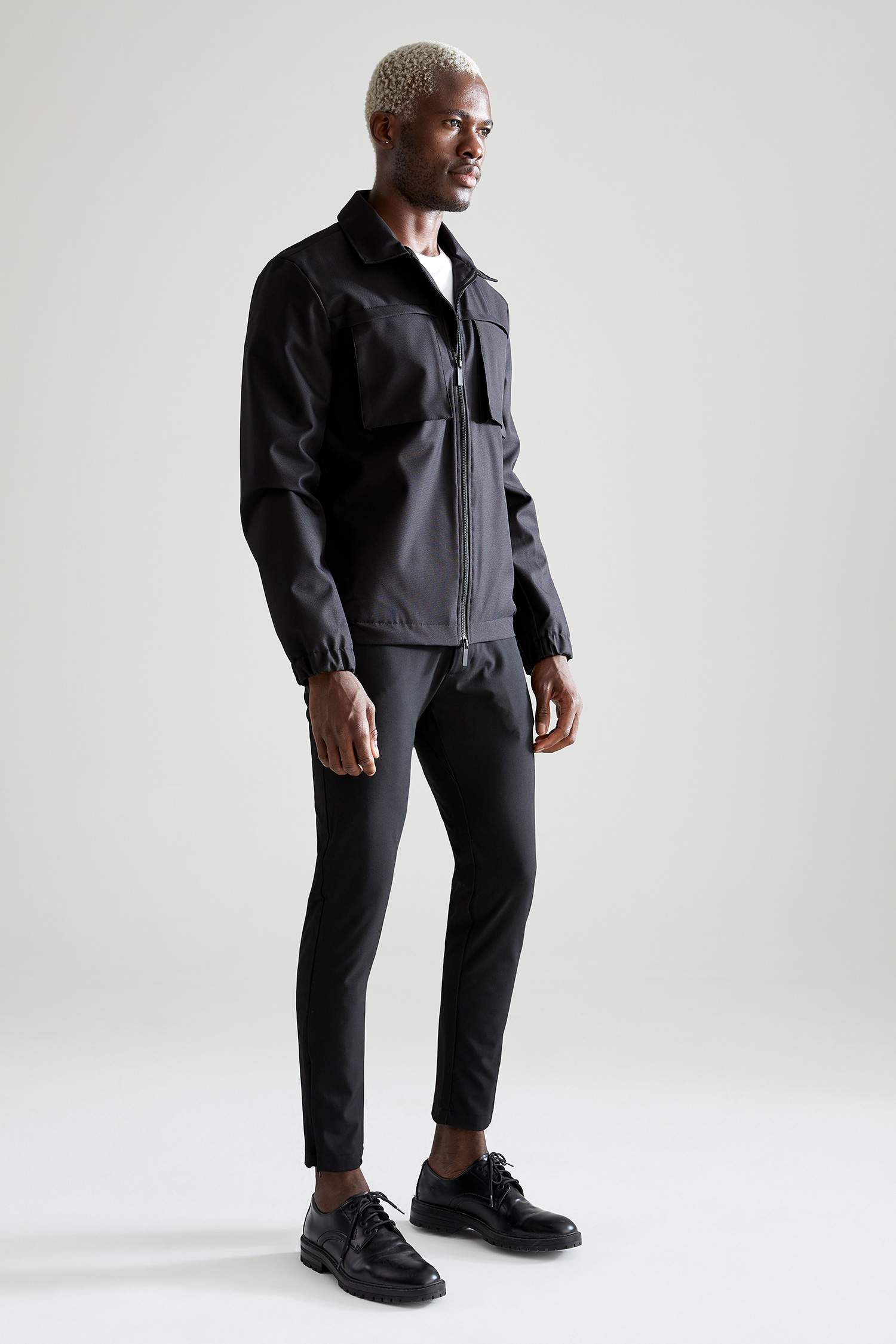 Modern Fit Polo Yaka Cepli Mont