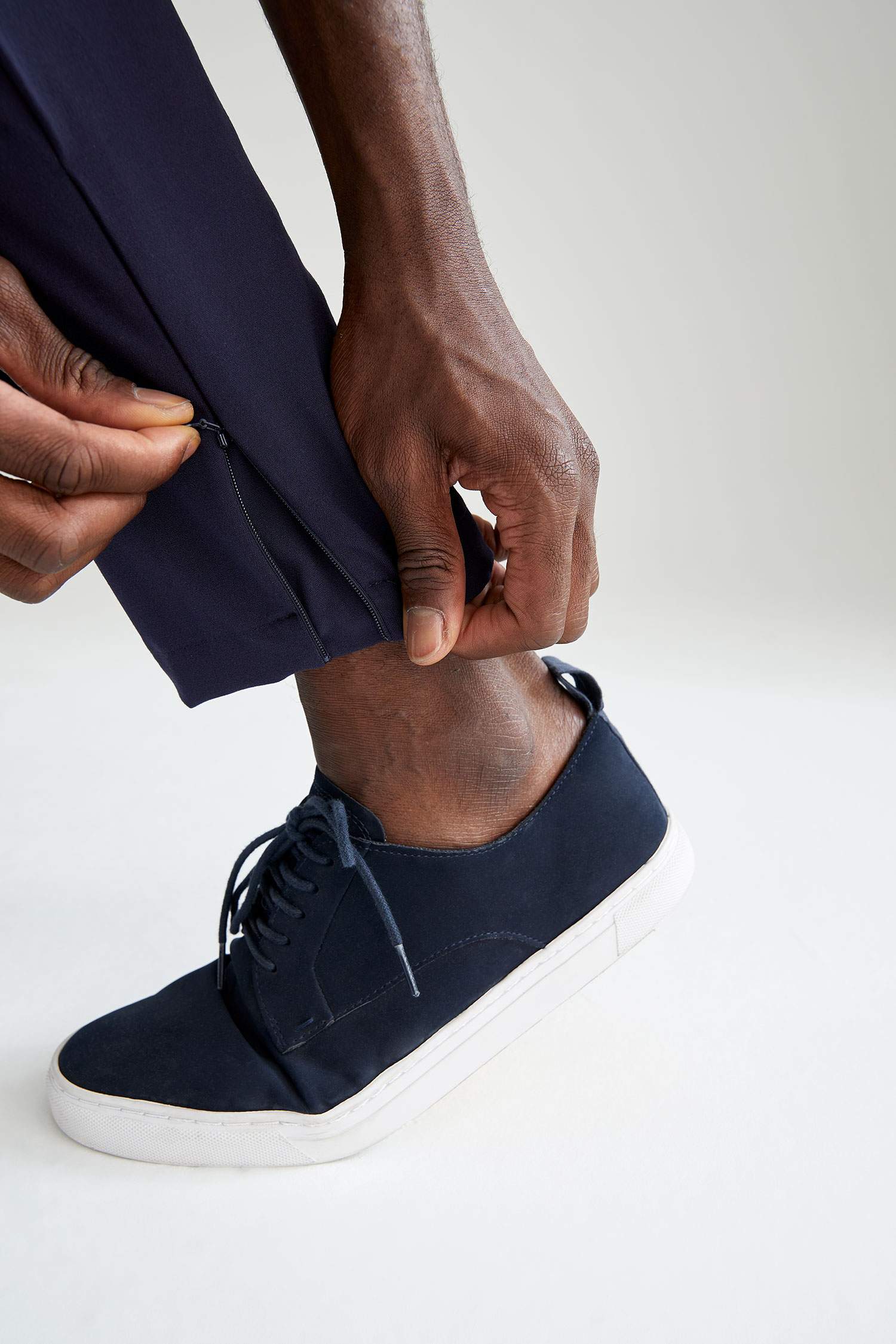 Jogger Fit Normal Bel Boru Paça Kanvas Chino Pantolon