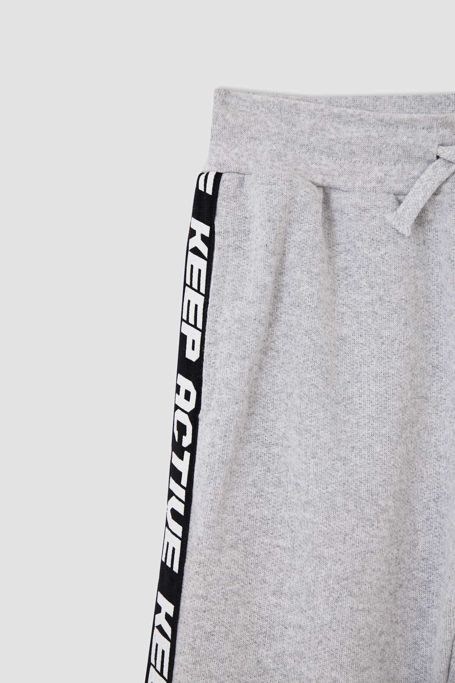 Erkek Çocuk Renk Bloklu Sweatshirt Ve jogger Eşofman Altı Takımı