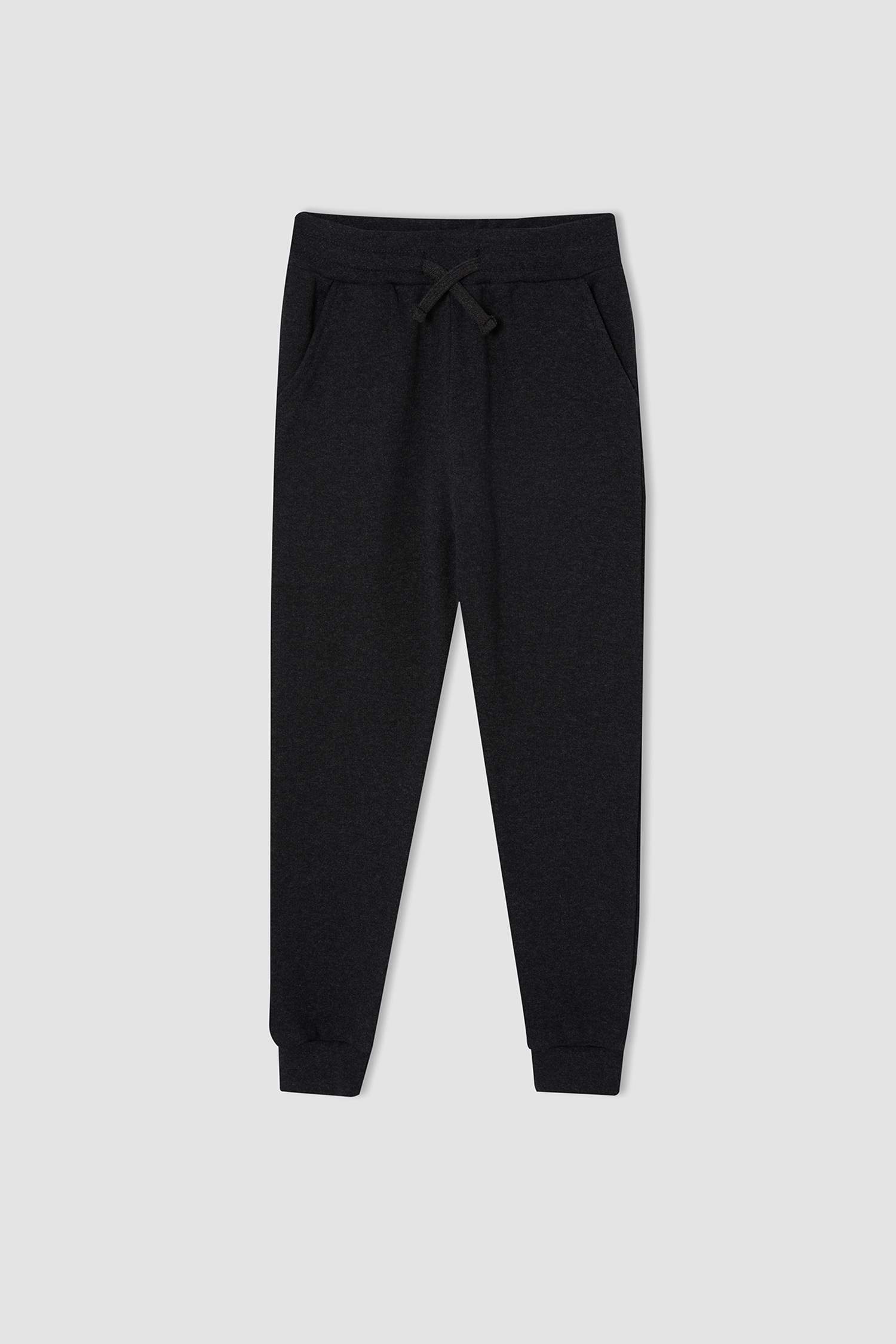Erkek Çocuk Regular Fit Slogan Baskılı Kapüşonlu Sweatshirt Ve jogger Eşofman Altı Takımı