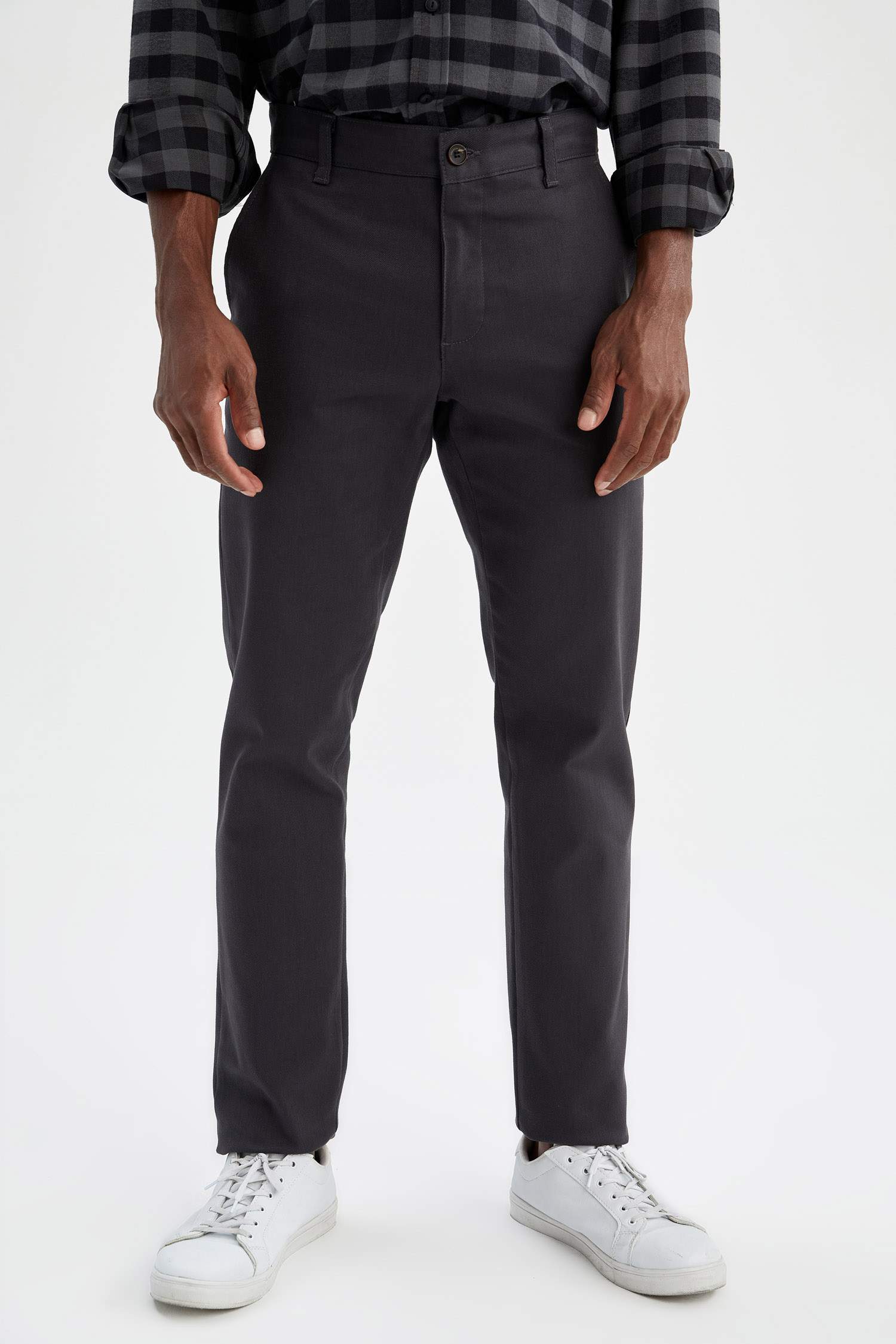 Regular Fit Basic Chino Pantolon