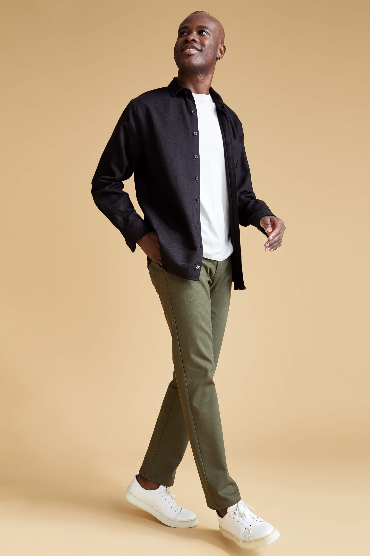 Regular Fit Basic Chino Pantolon