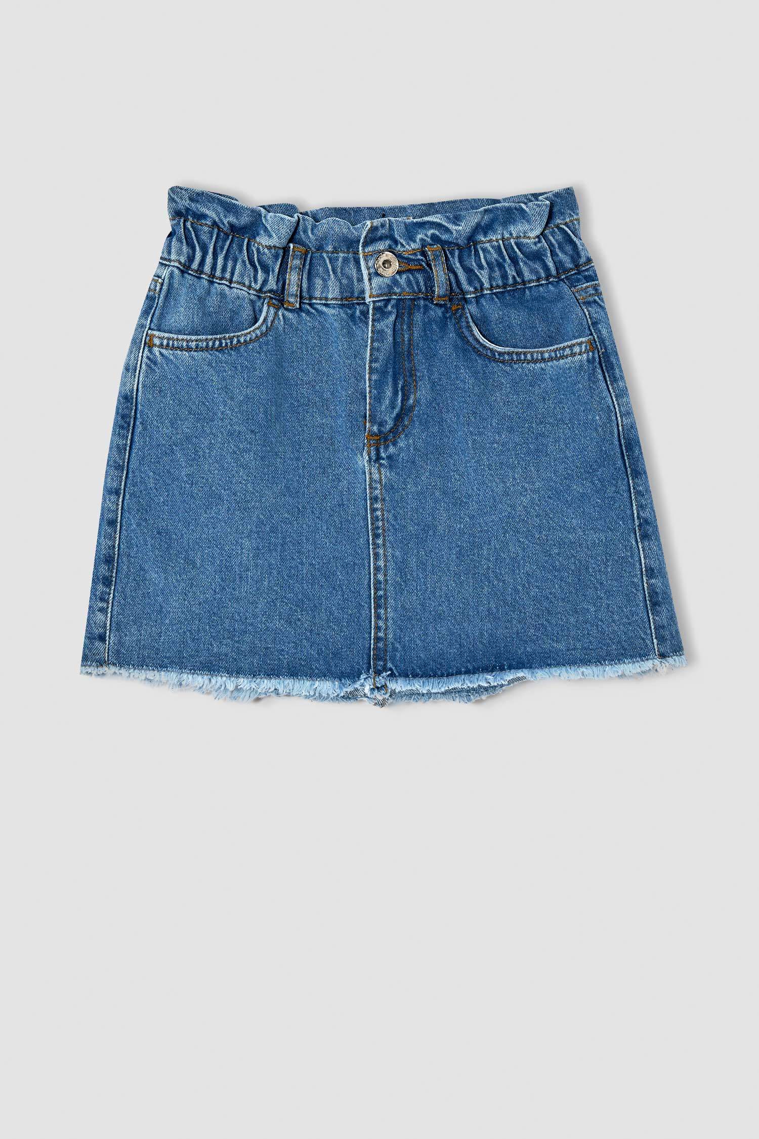 Kız Çocuk Regular Fit Jean Etek