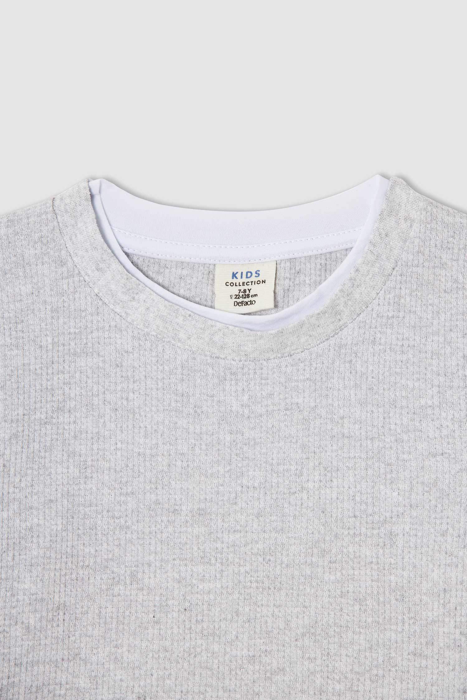 Erkek Çocuk Regular Fit Uzun Kollu Tişört