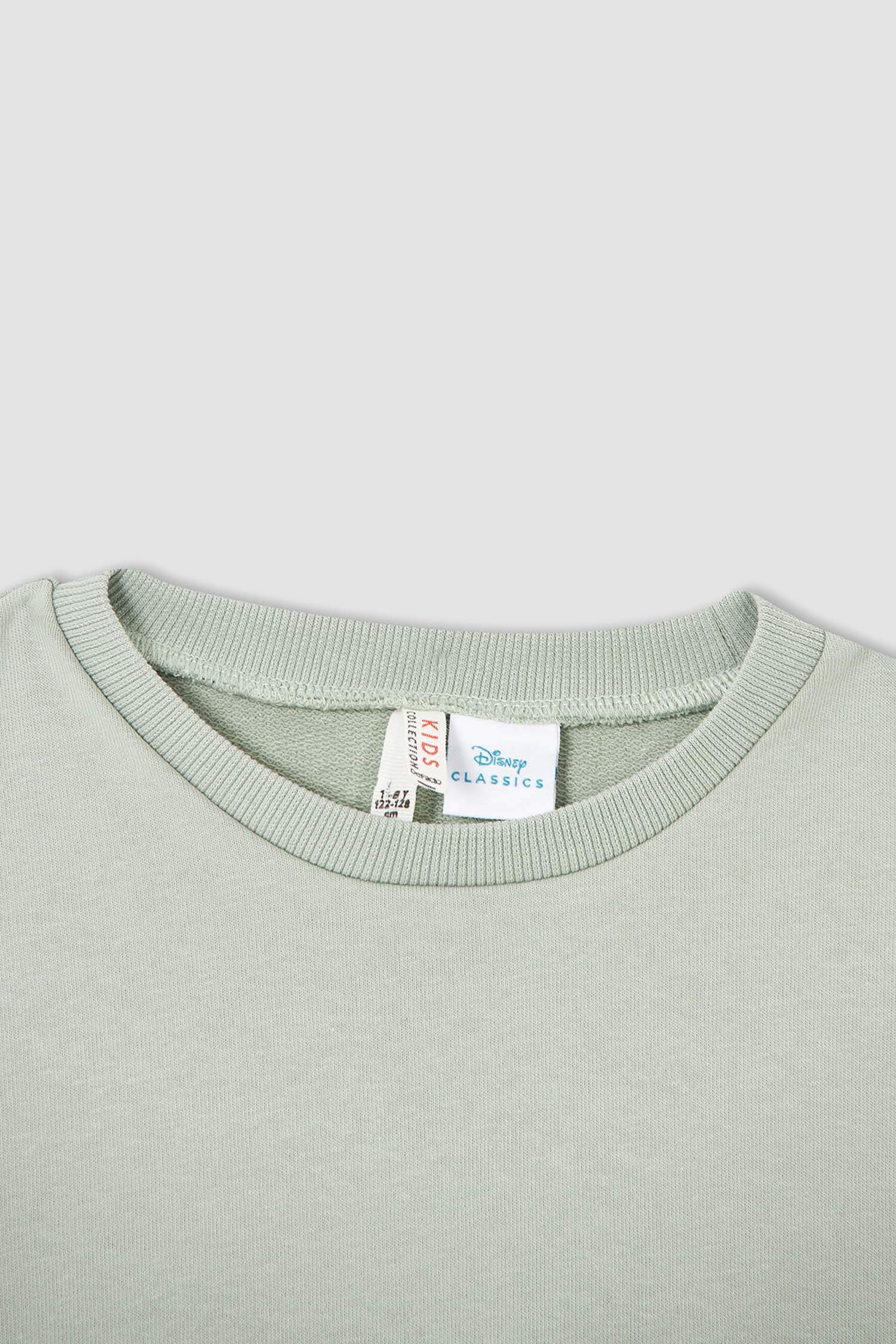 Kız Çocuk Bambi Lisanslı Uzun Kollu Sweat Elbise
