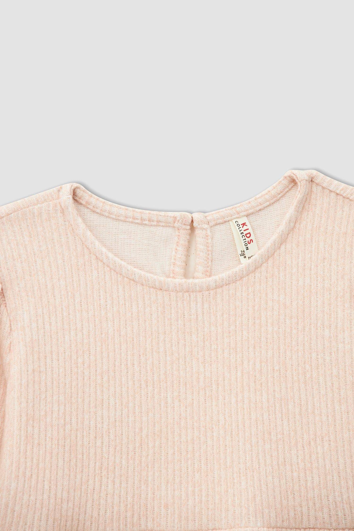 Kız Çocuk Regular Fit Örme Elbise