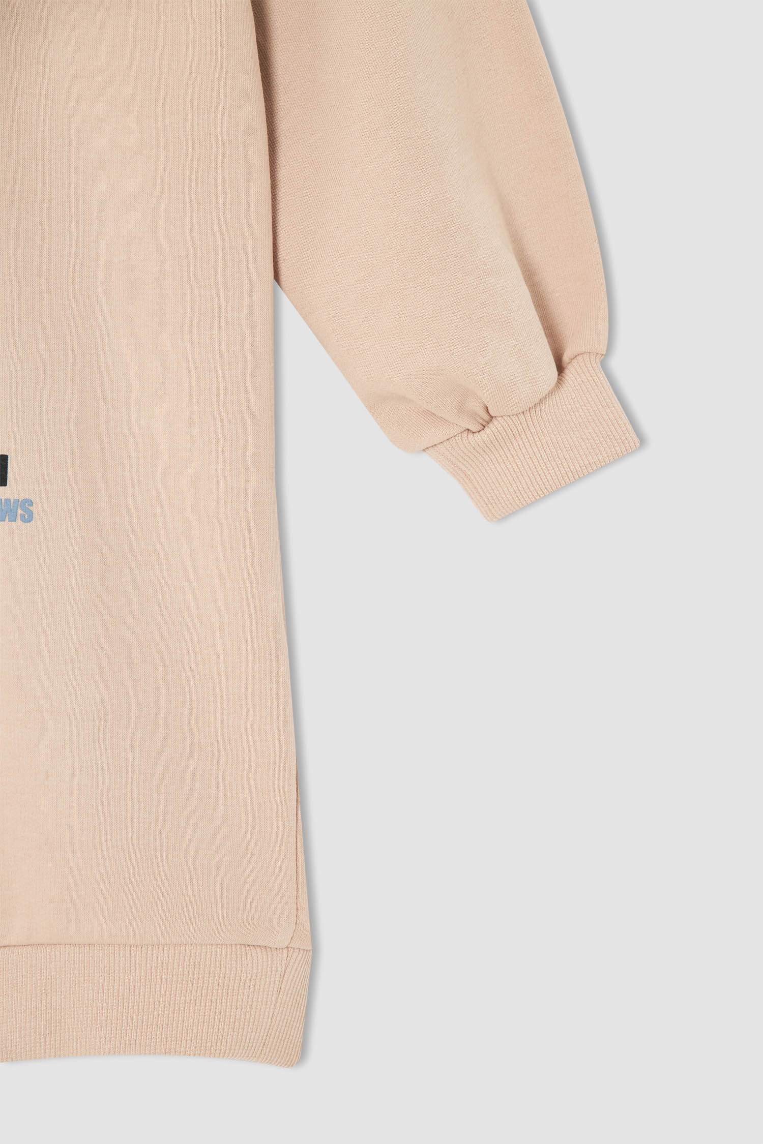 Kız Çocuk HARRY POTER Lisanslı Kapüşonlu Sweat Elbise