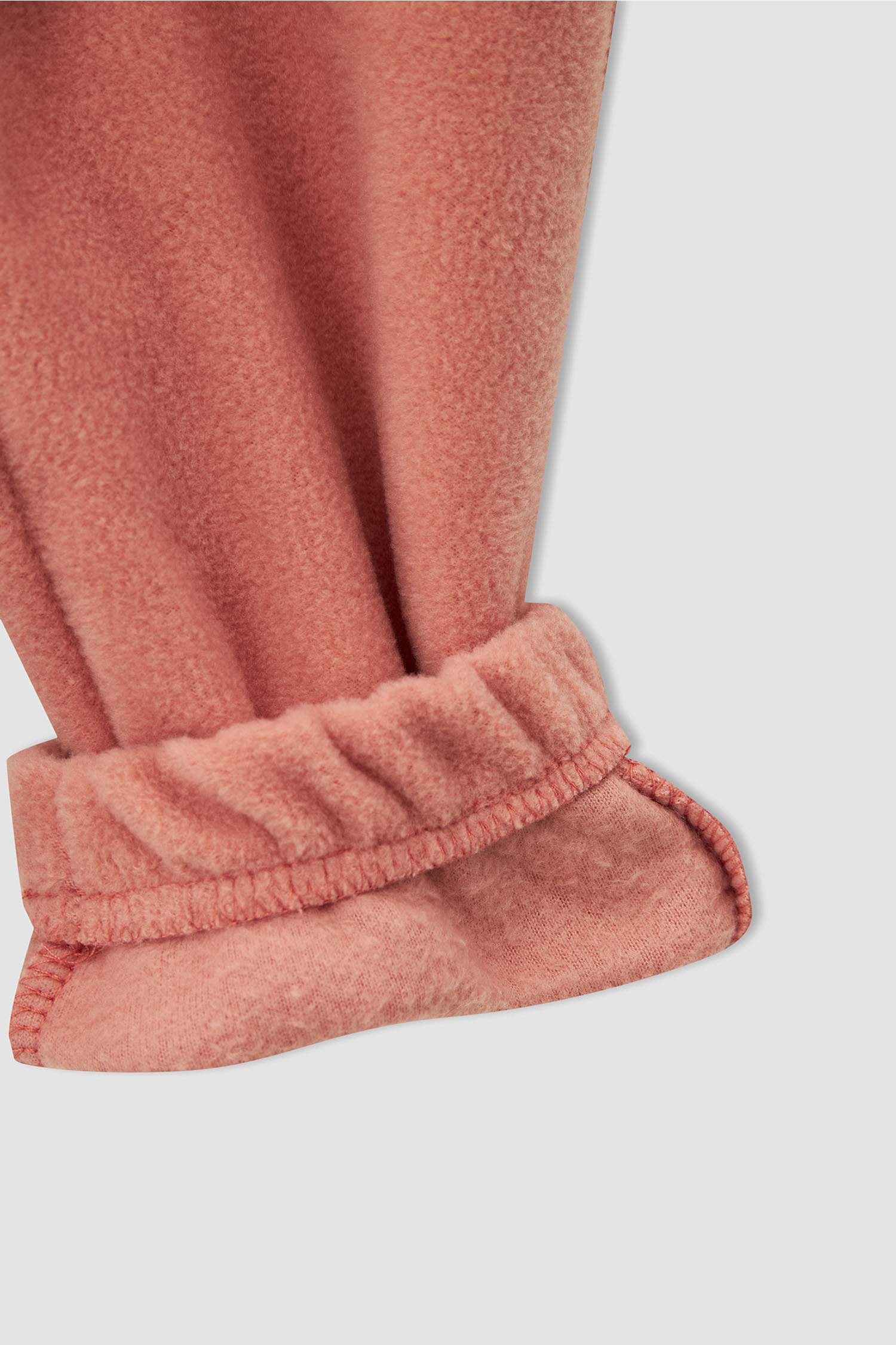 Kız Çocuk Yüksek Bel Polar Isı Yalıtımlı Warmtech Jogger Eşofman Alt