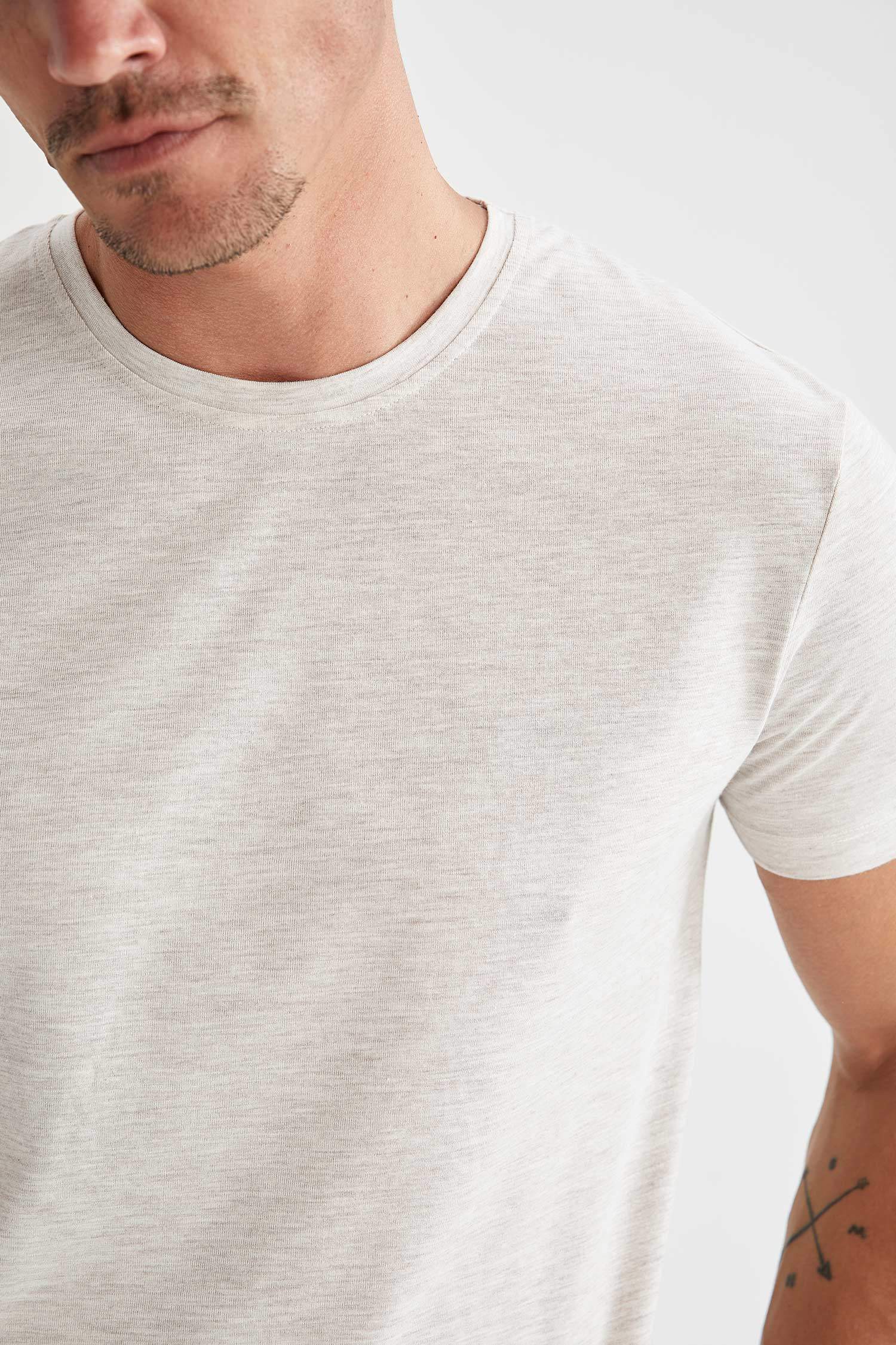 Regular Fit Basic Şort ve Tişört Takımı