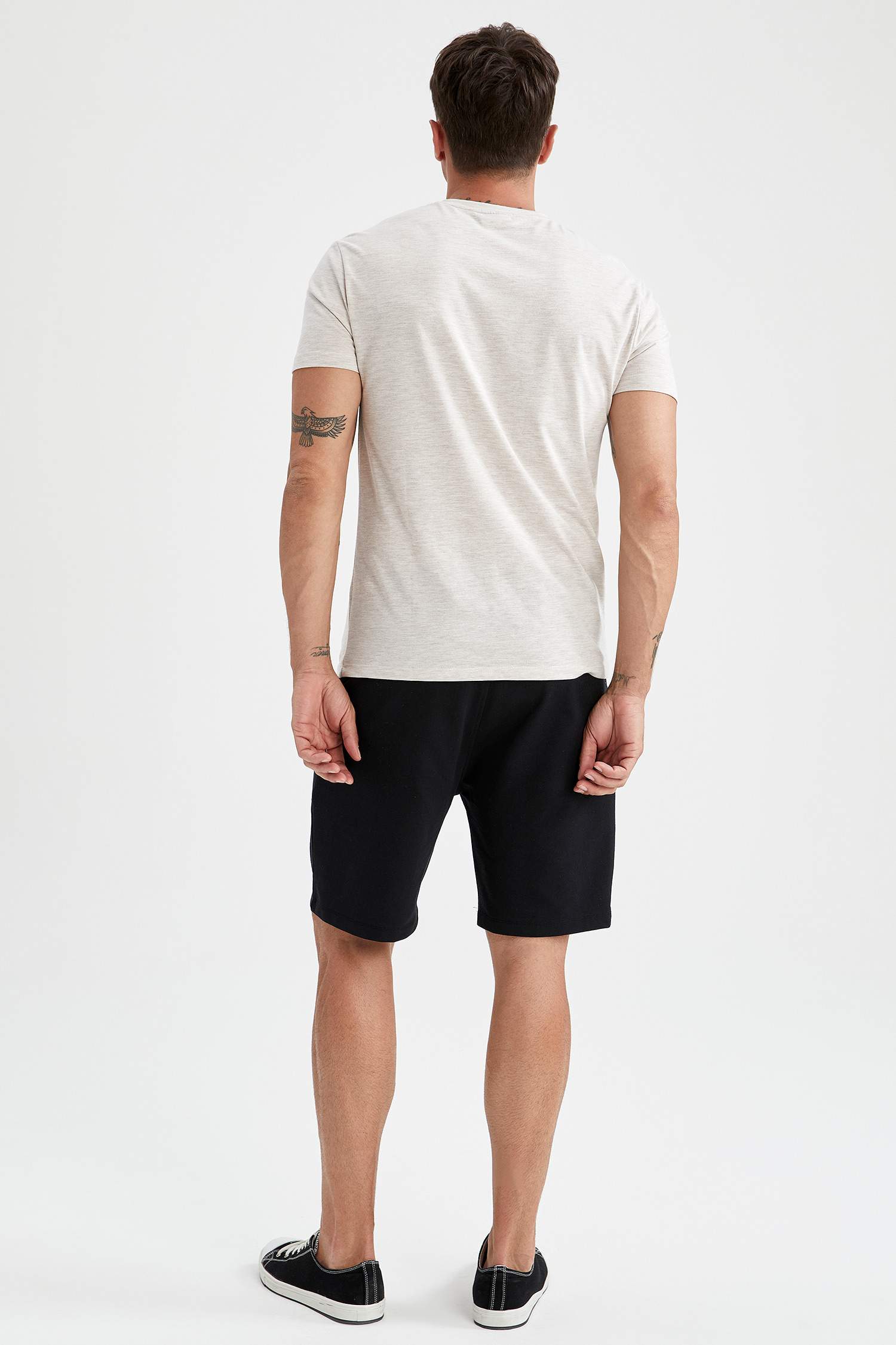 Regular Fit Basic Şort ve Tişört Takımı