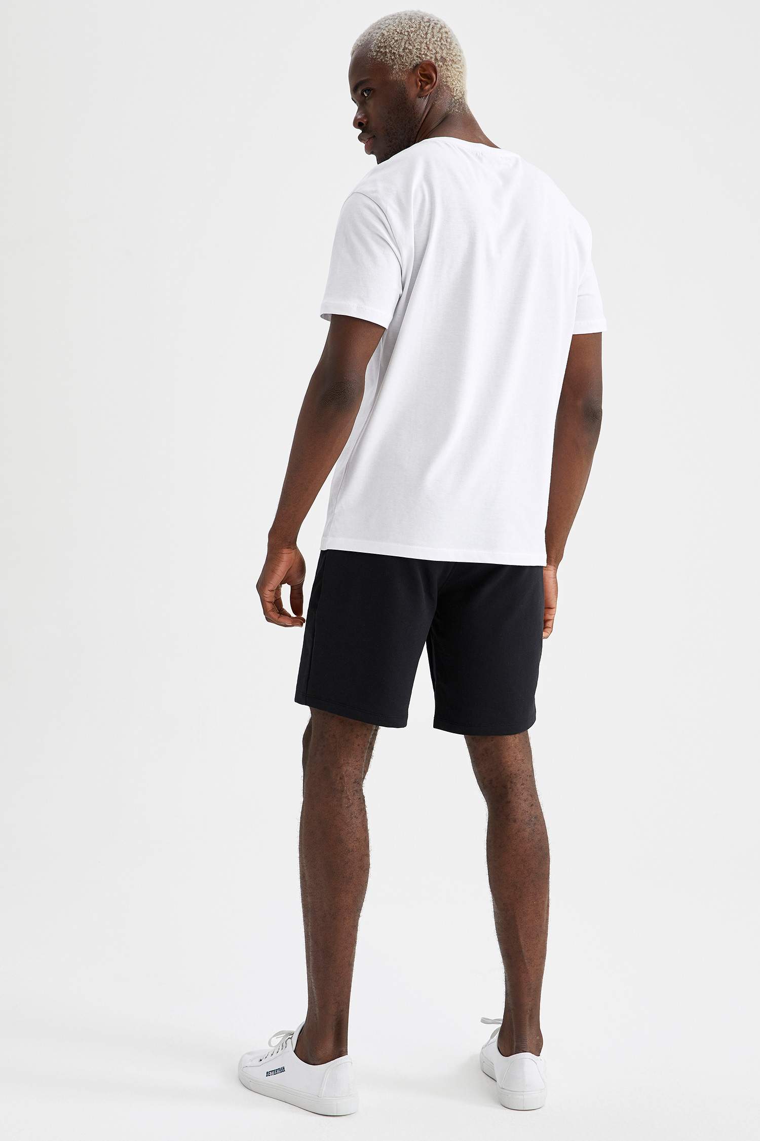 Regular Fit Basic Şort ve Tişört Takımı