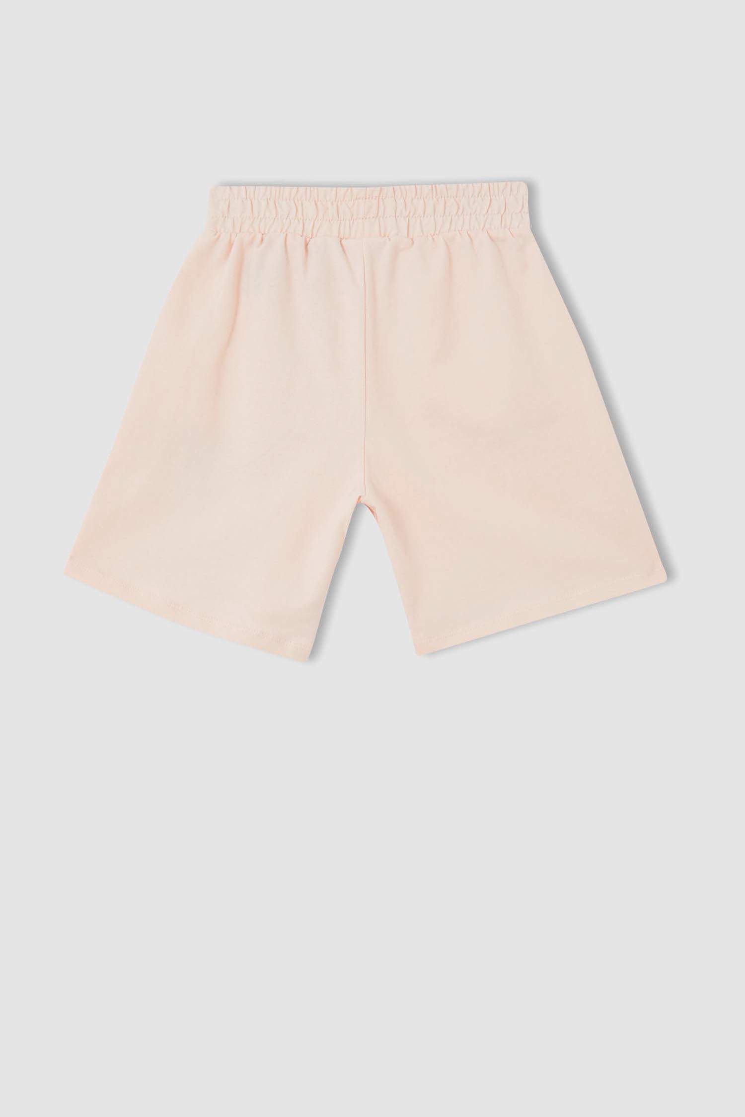 ız Çocuk Kız Çocuk PowerPuff Lisanslı Kısa Kollu Crop Tişört Ve Şort Takımı